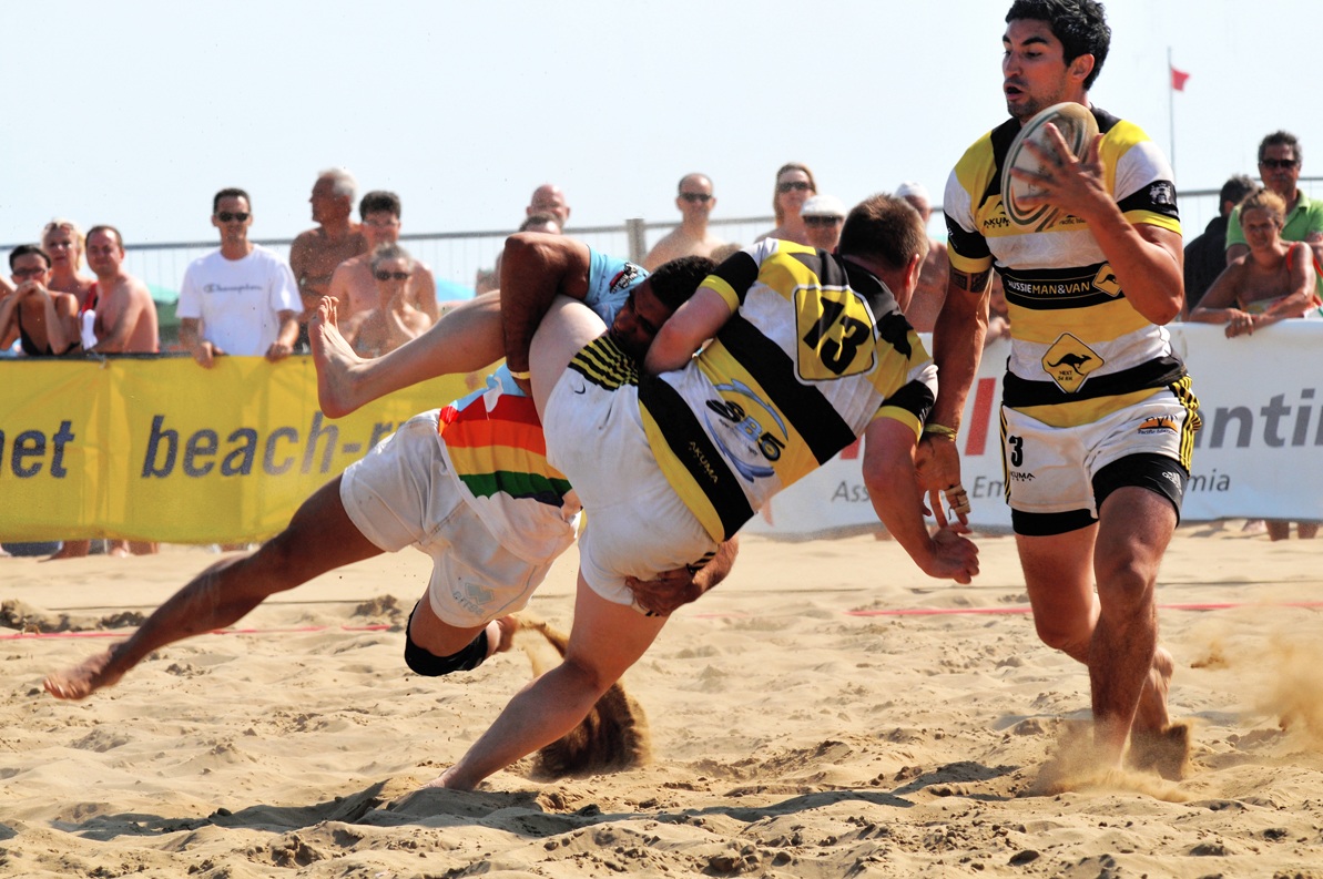 lignano rugby beach