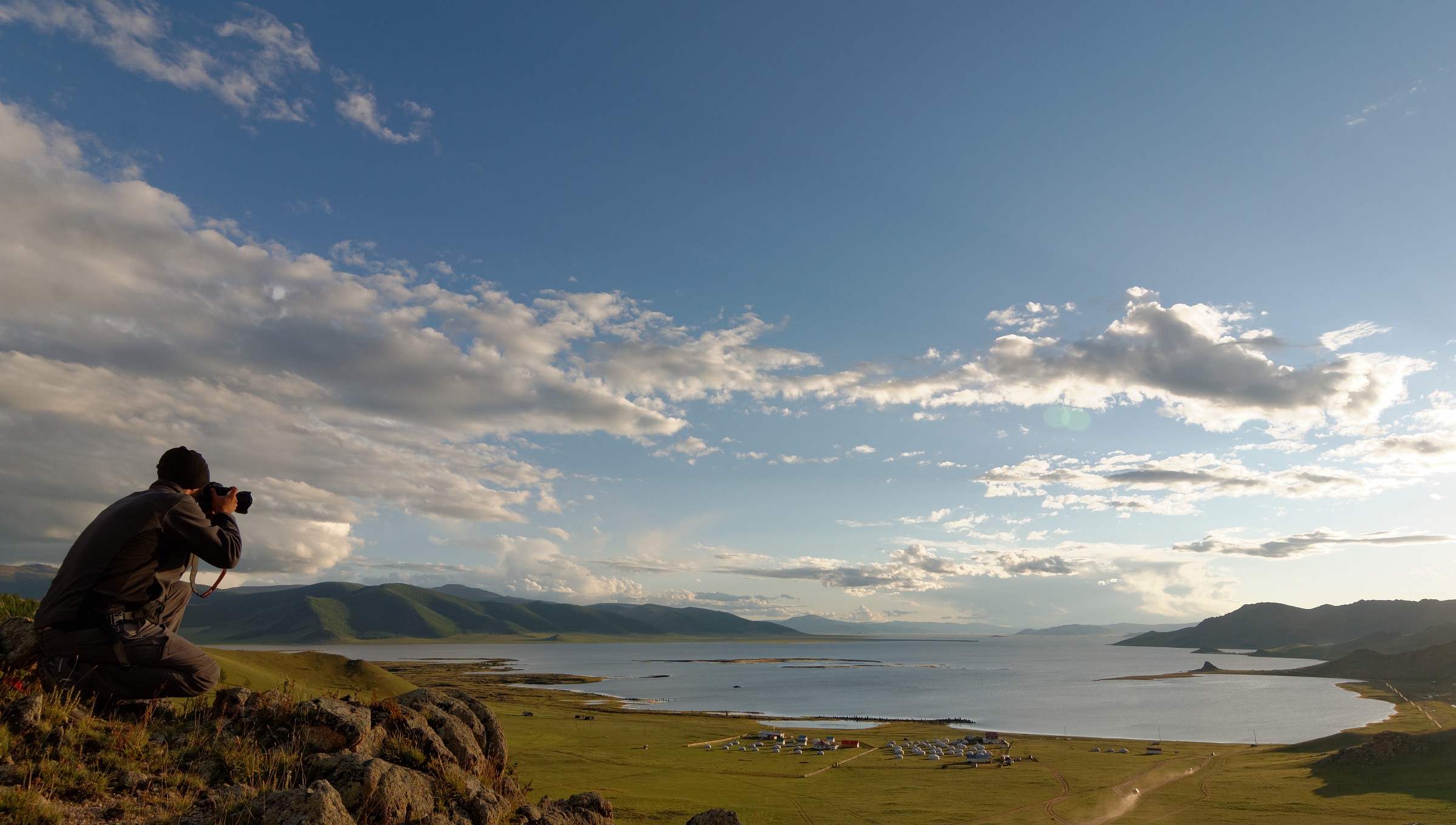 una foto al lago bianco