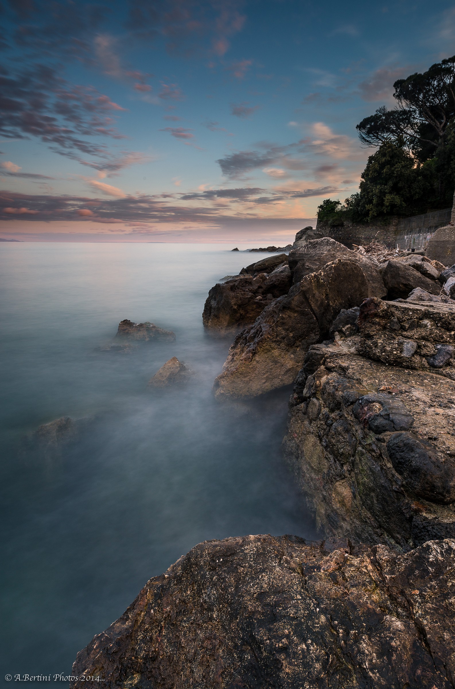 At Bocca di Magra ... Liguria.
