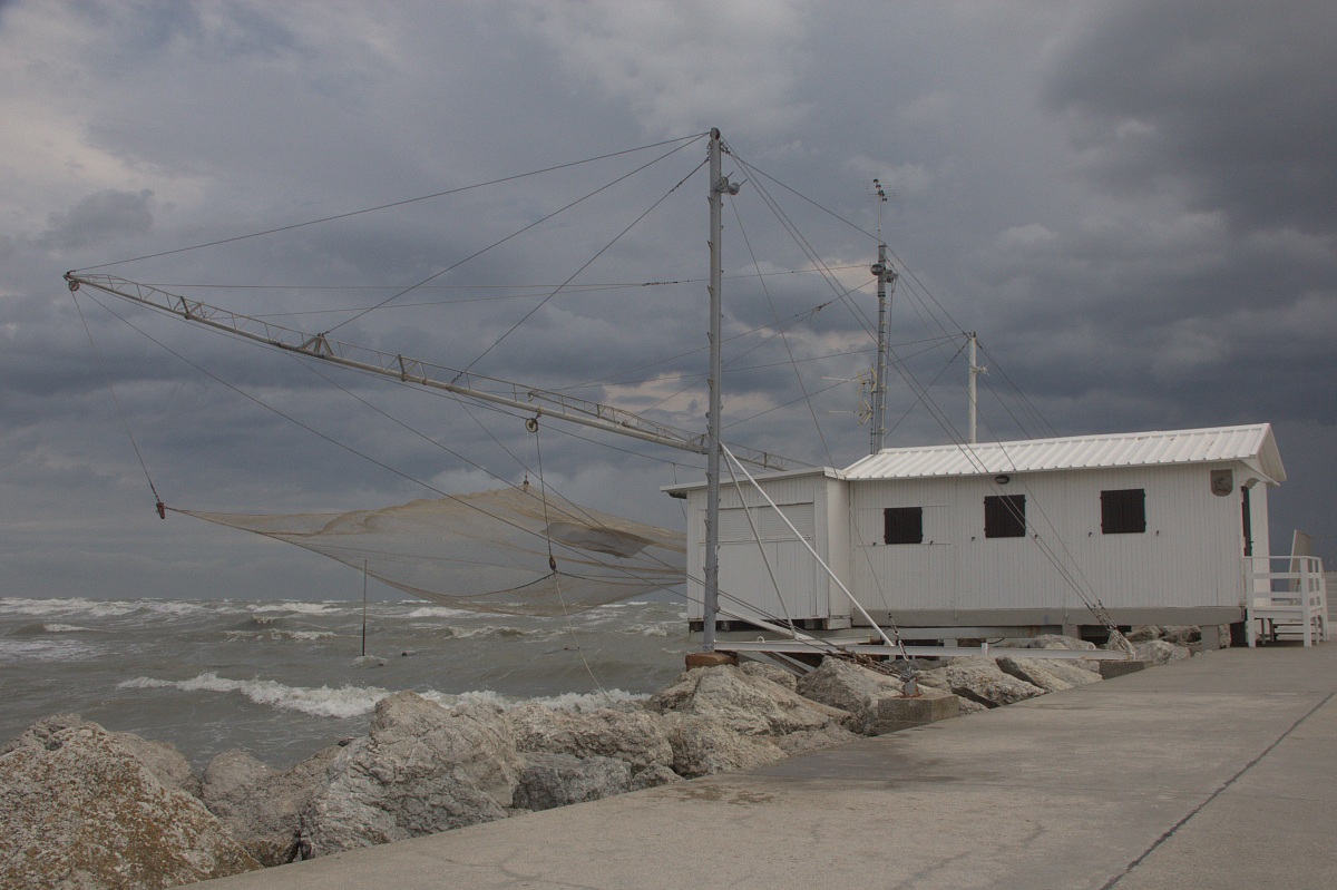 Temporale estivo sul mare