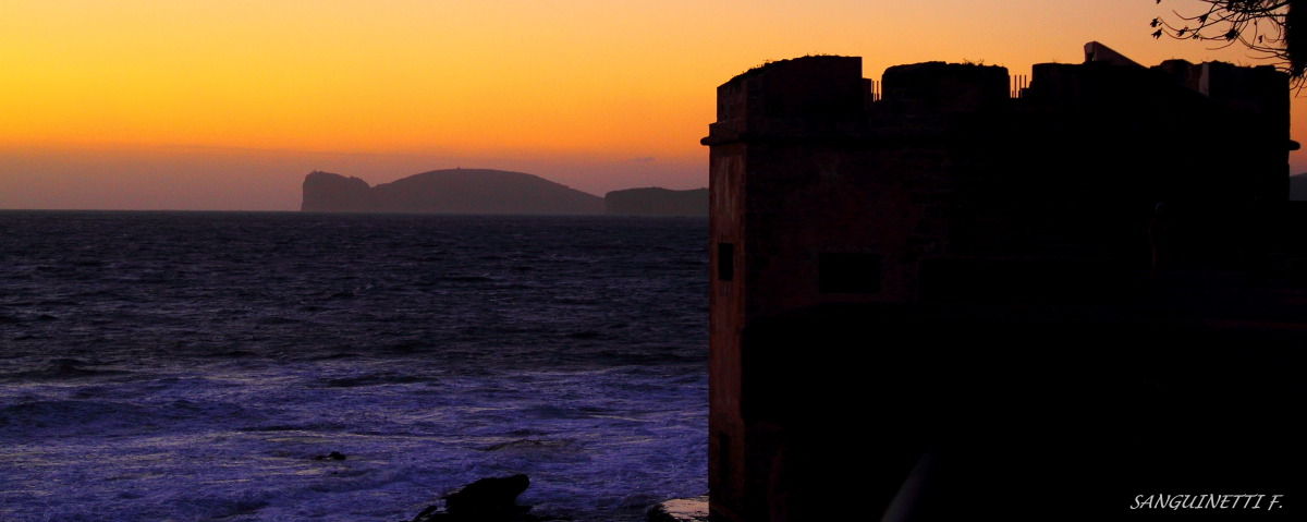 Capocaccia from the tower of dogs