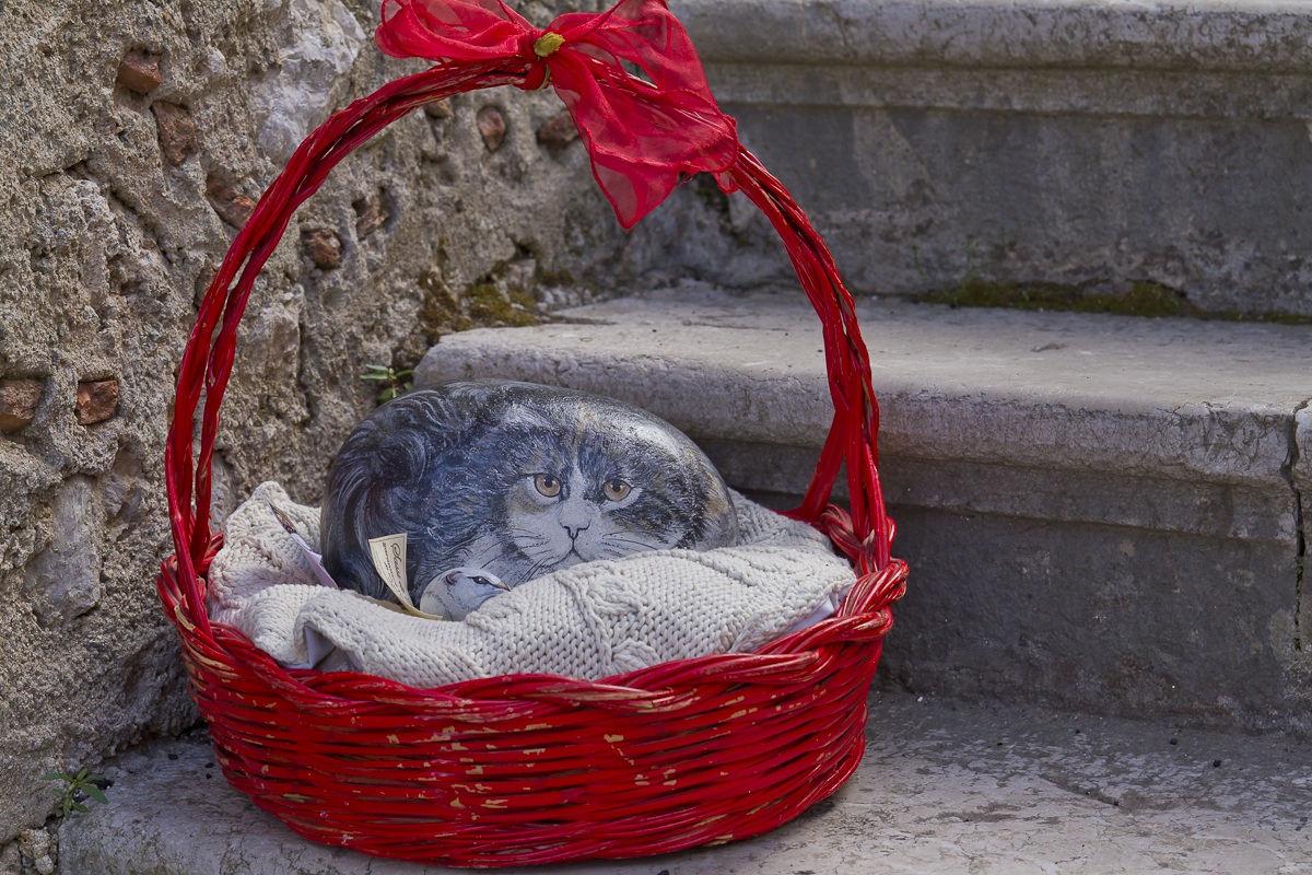 On the streets of Castelmola