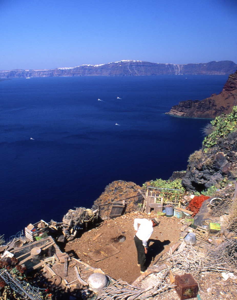 the other side of Santorini