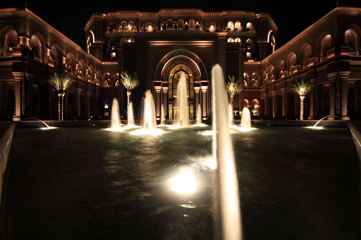 Emirates Palace Fountains