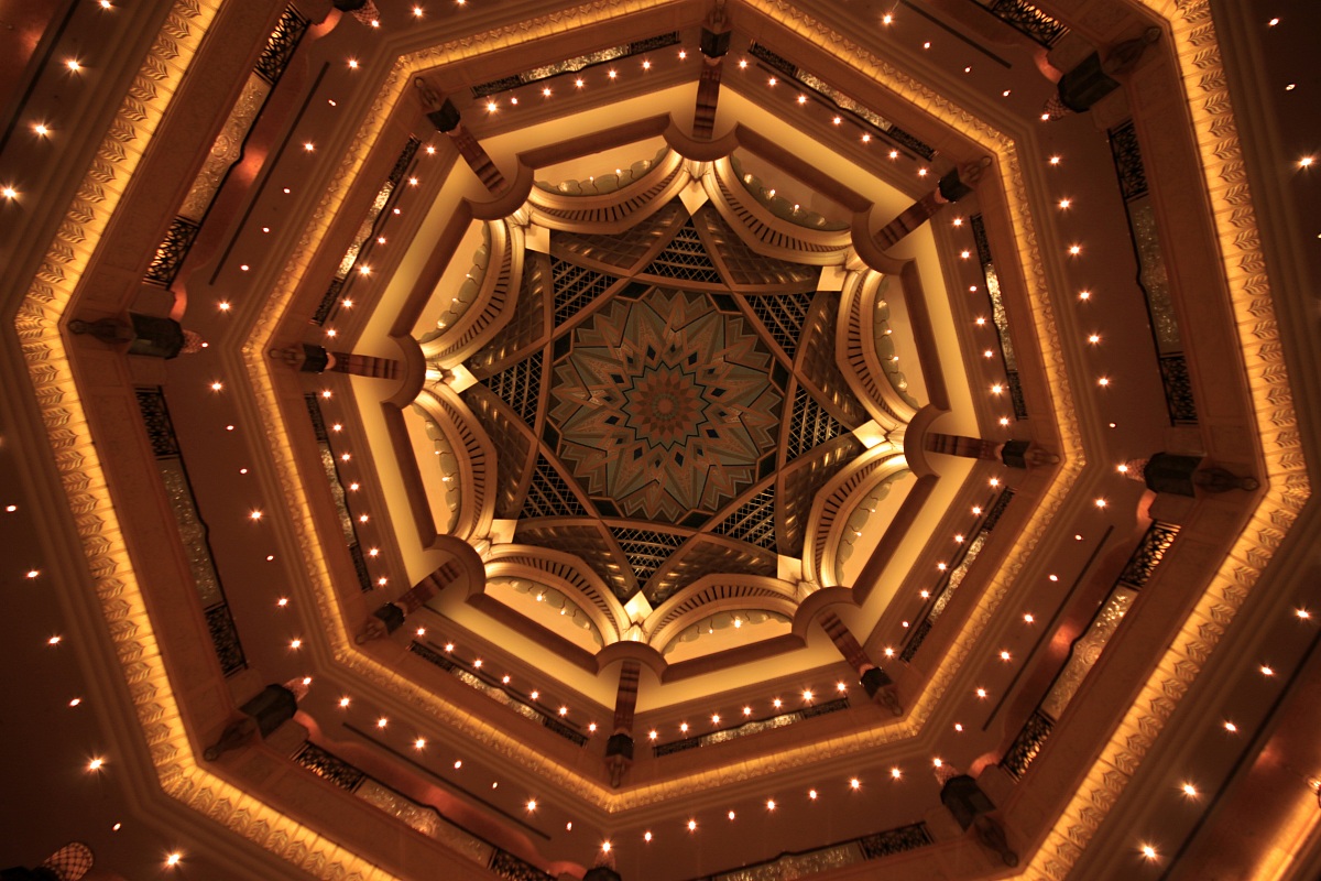 Lobby central dome Emirates Palace