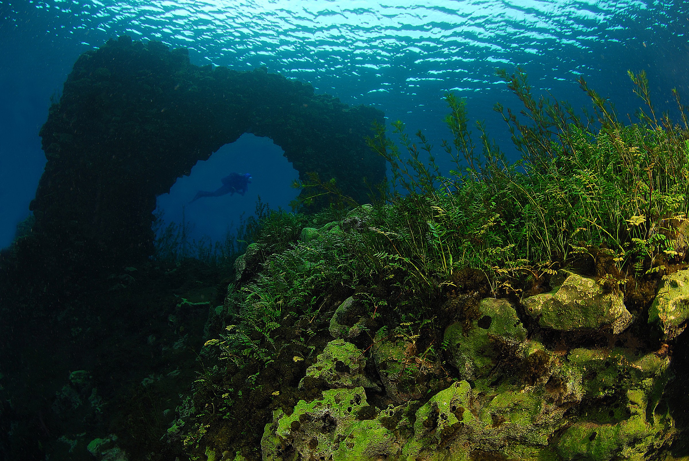 Lake of Capo d'Acqua.