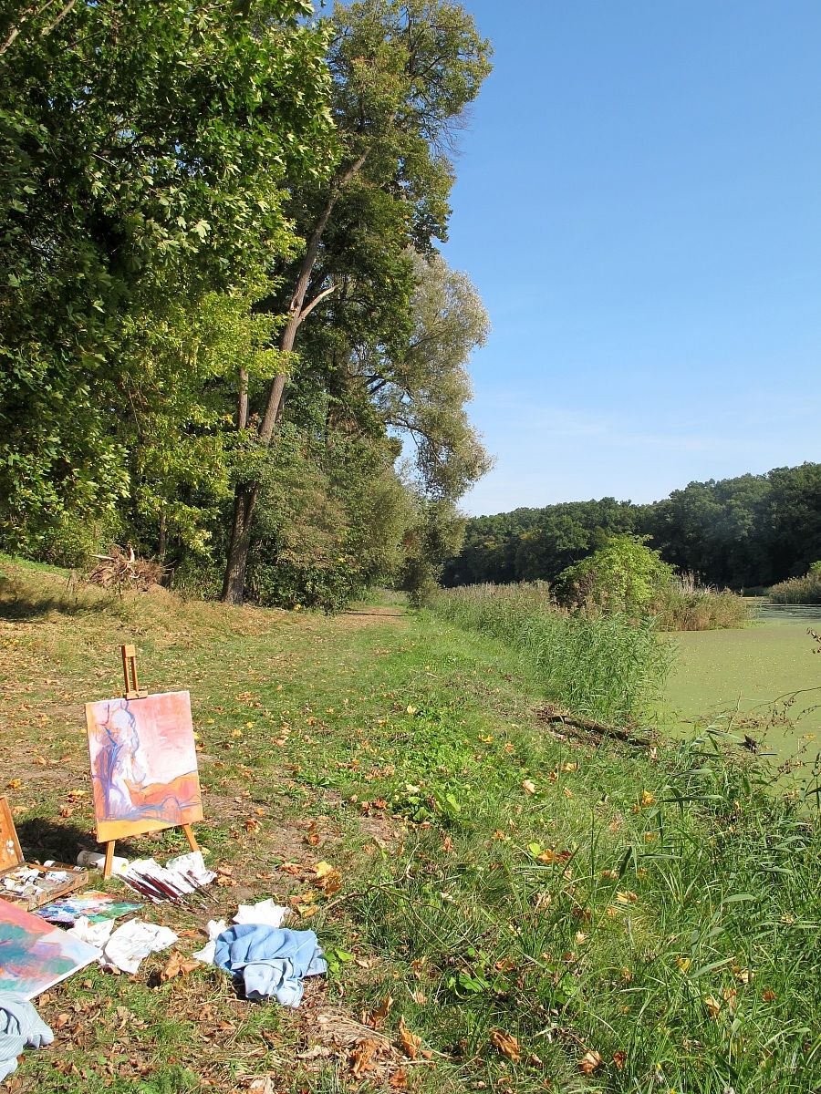 pittura all'aria aperta