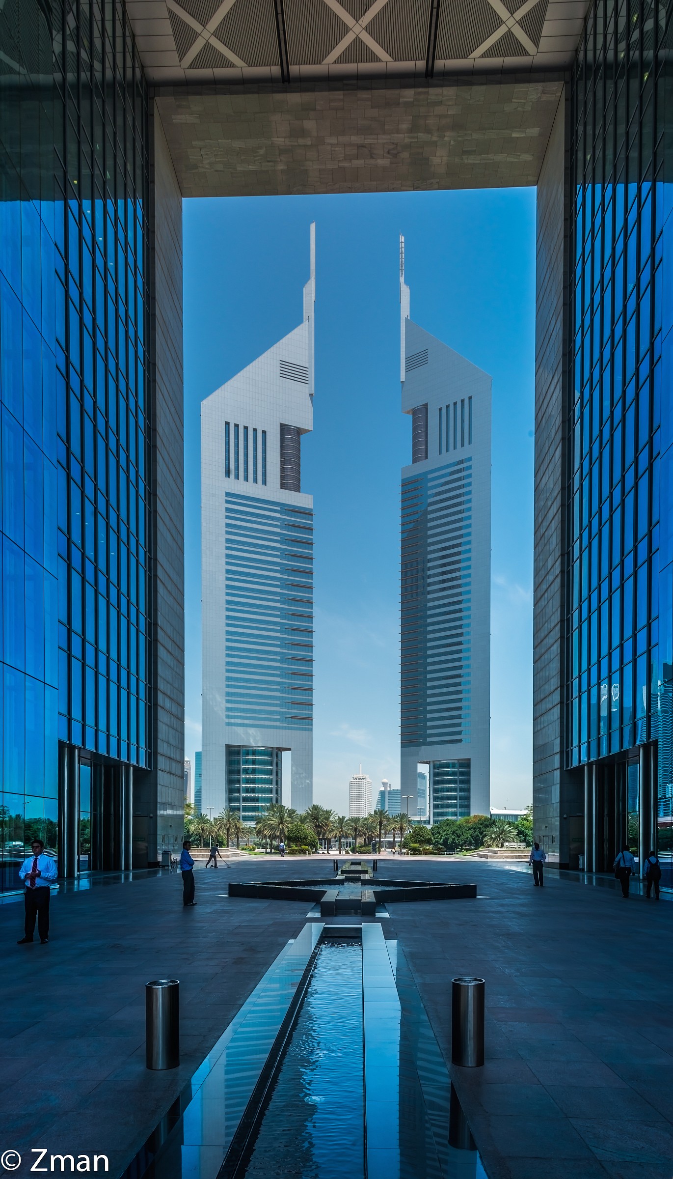 The Emirates Towers.