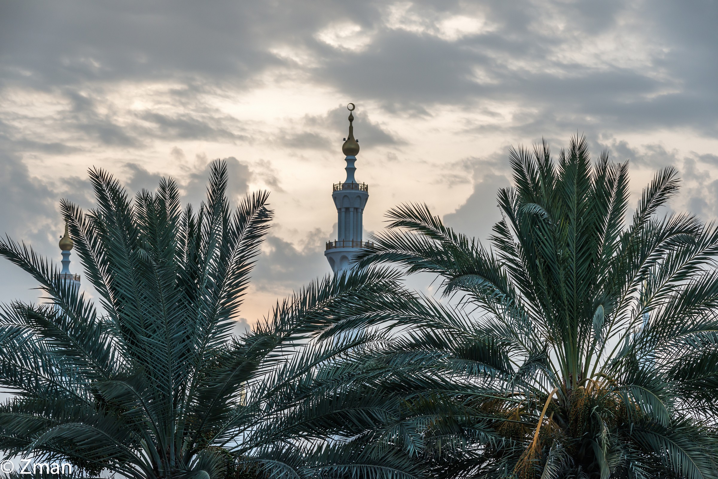 On a Shoot Of Shaikh Zayed Mosque