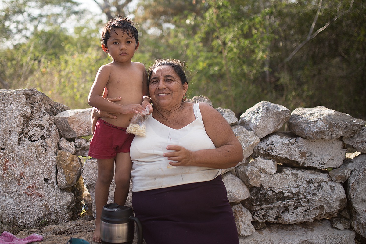 Relax in the small cenote