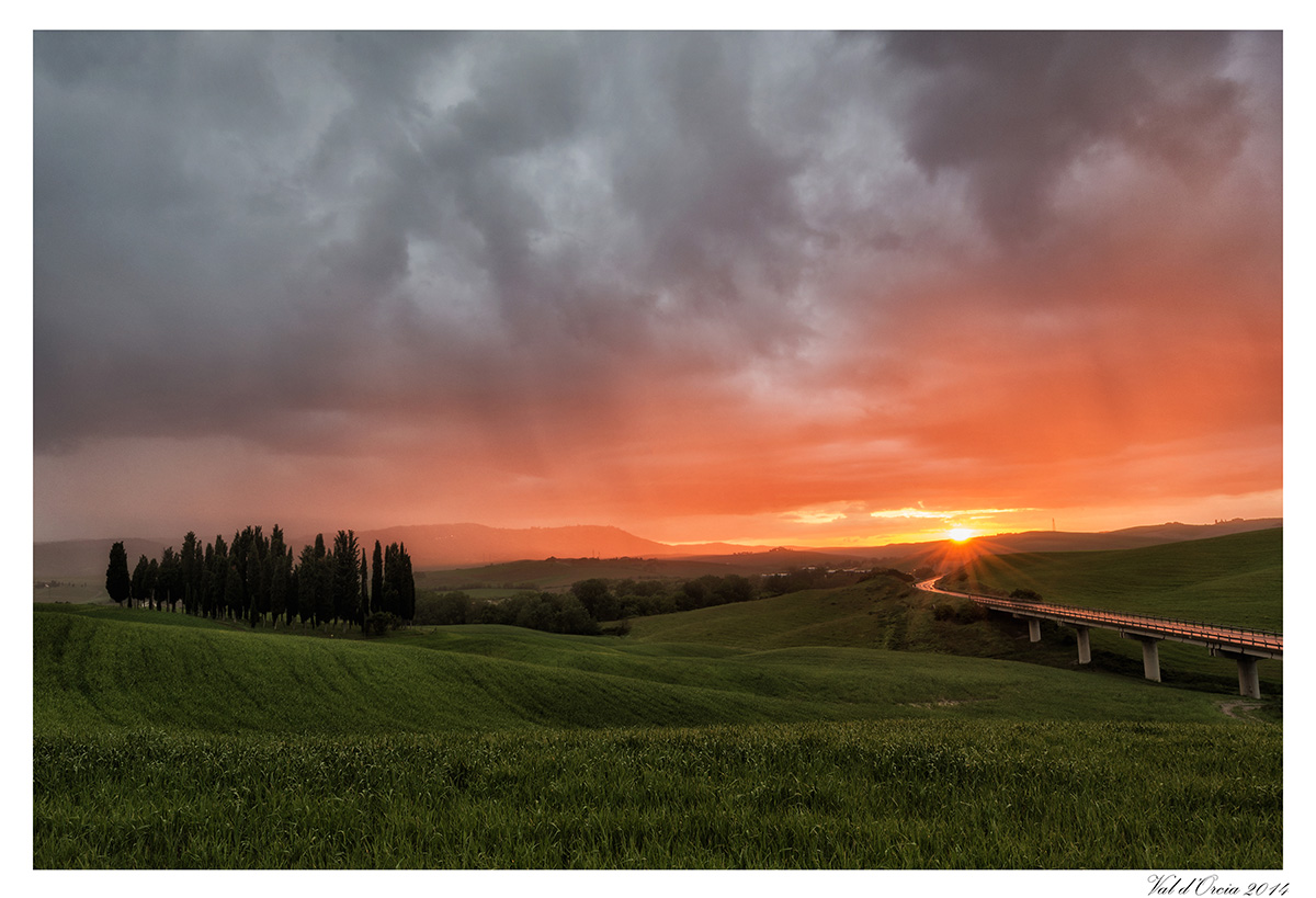 Sulla via del tramonto