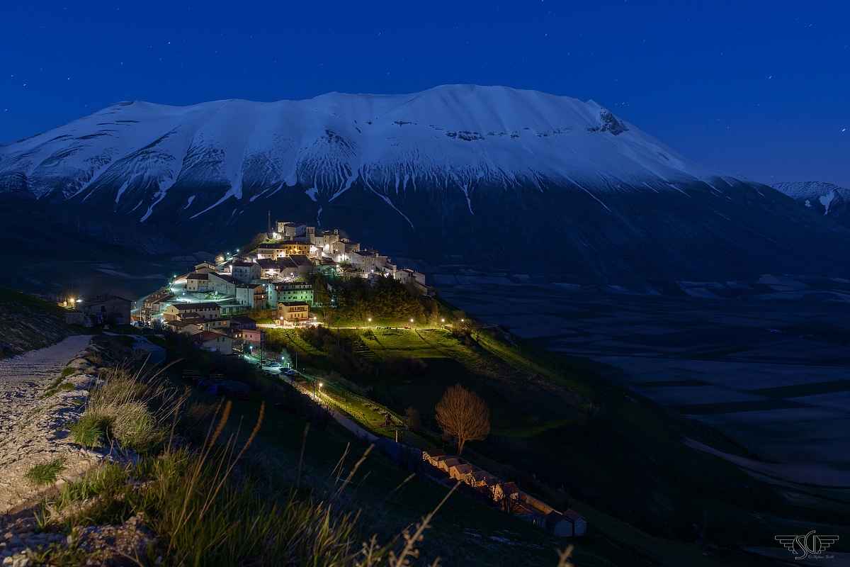 Castelluccio di Norcia night, 05/05/2014
