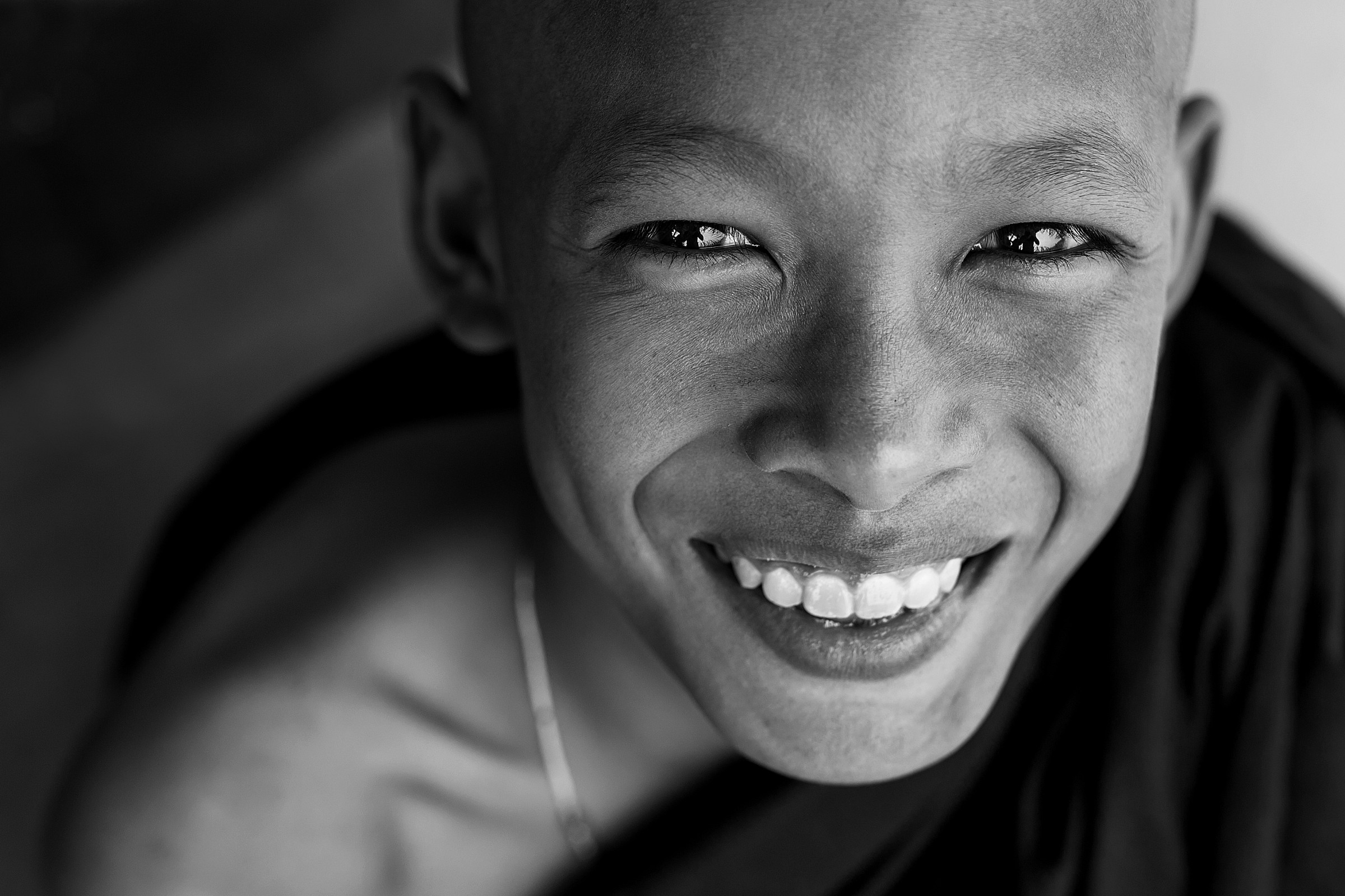 and 'just a smile ...