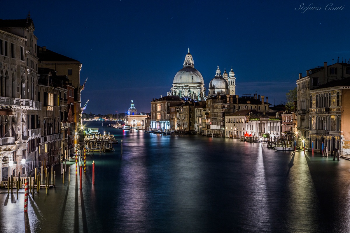 Canal Grande e la Chiesa della Salute..
