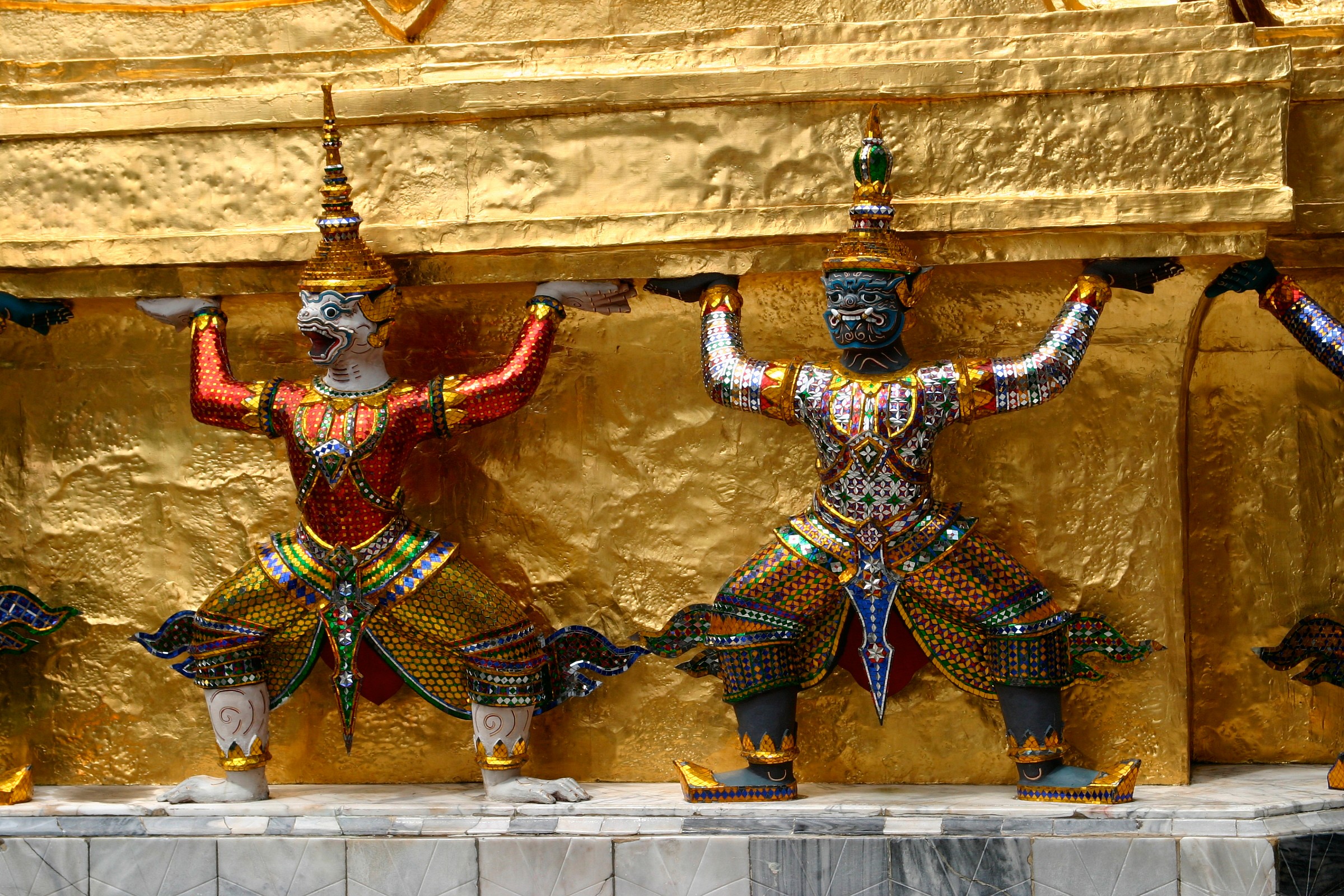 Guardians of the temple