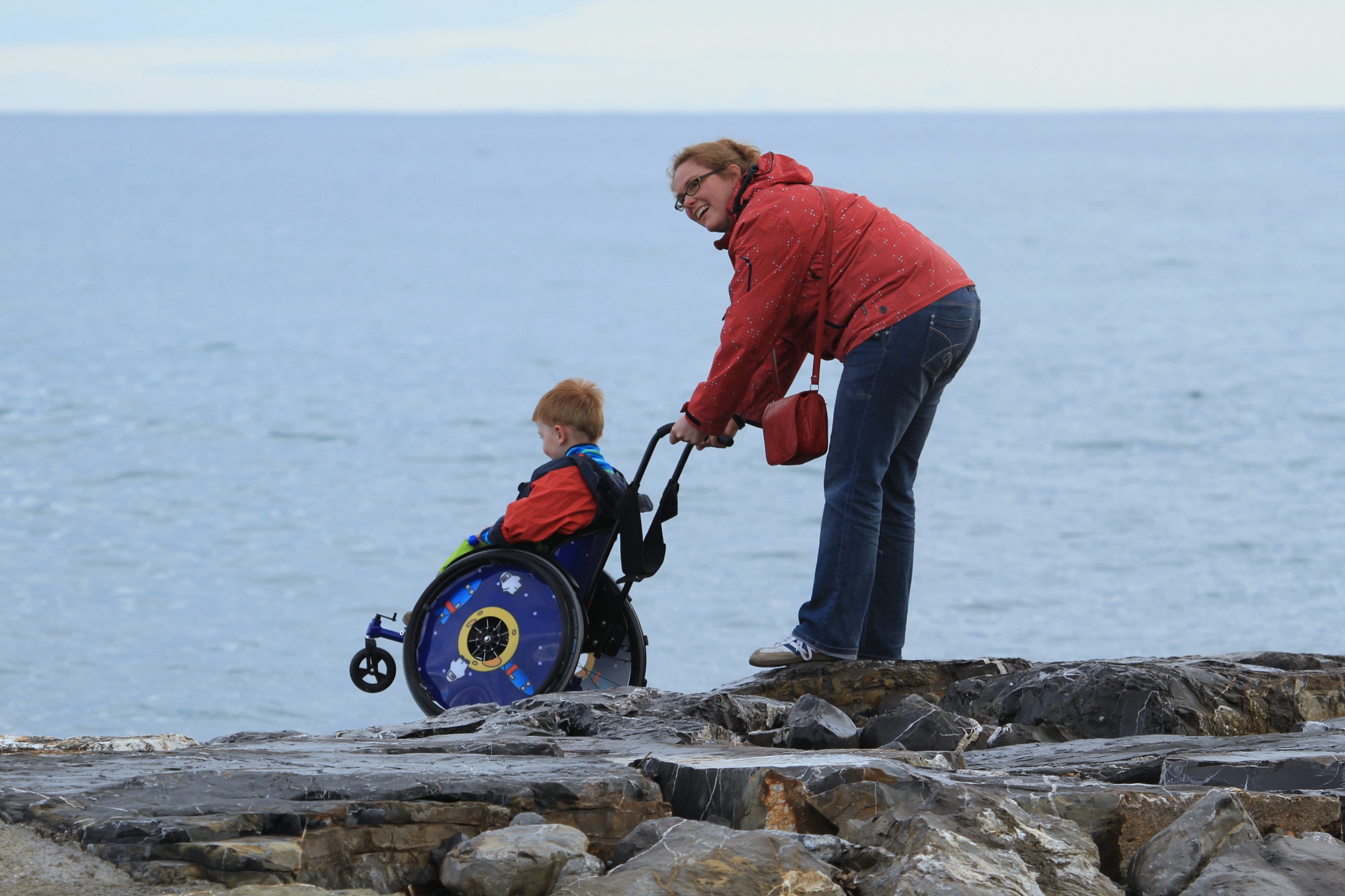 Unable to resist the sea