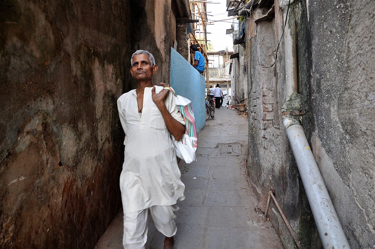 Bianco e senza macchie a Mumbai