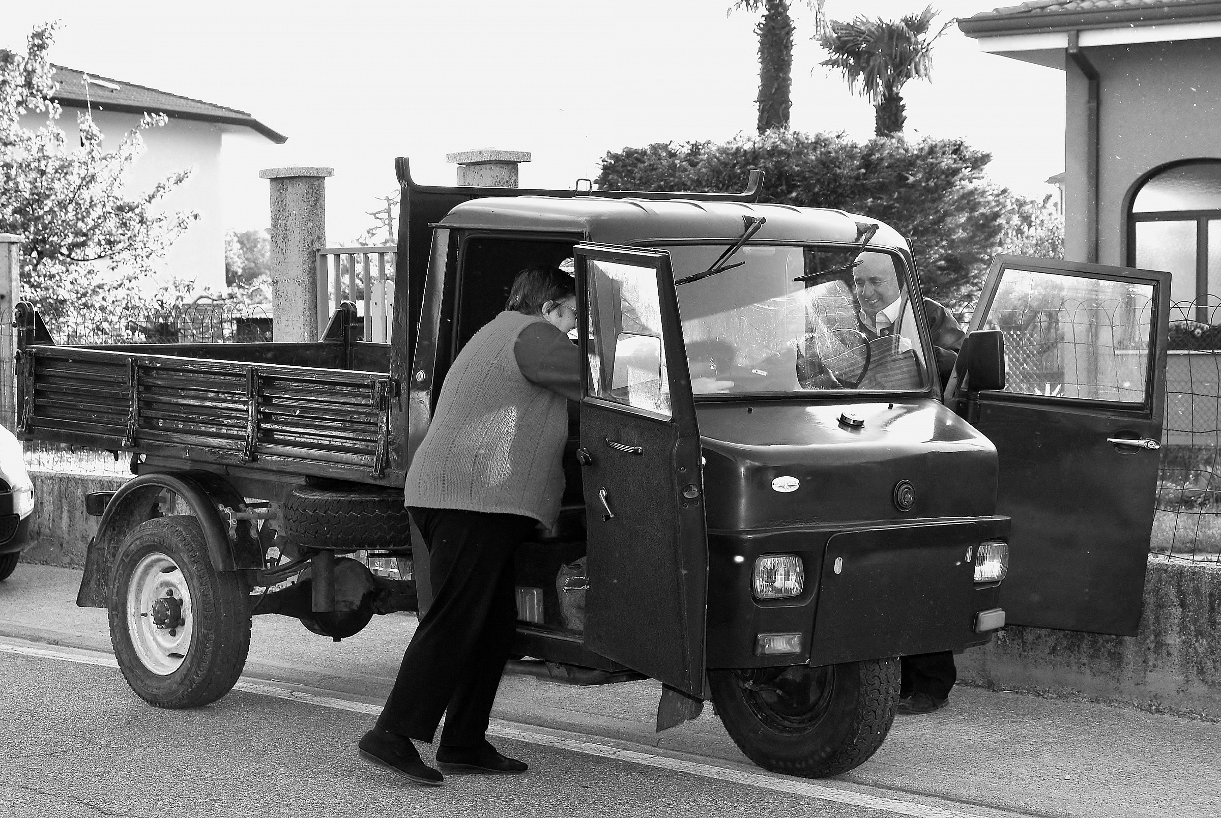 Sali cara ti porto fuori a cena