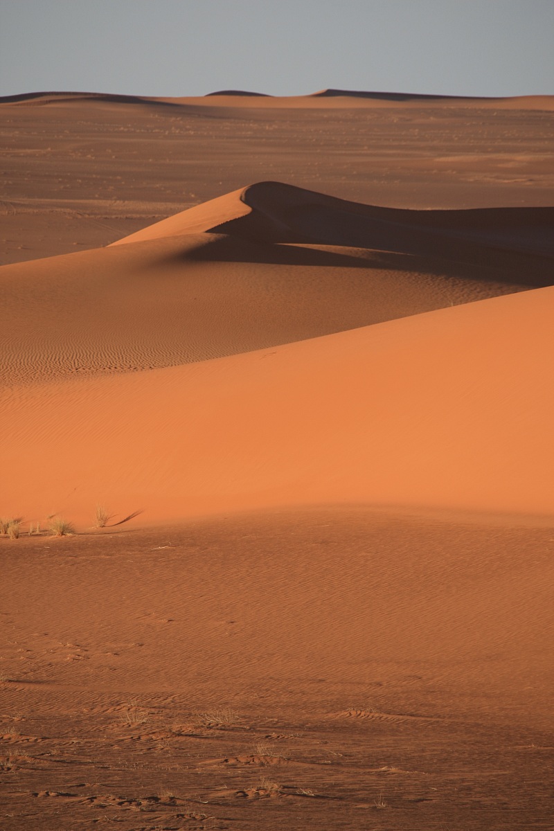 ultime luci sul mare di dune