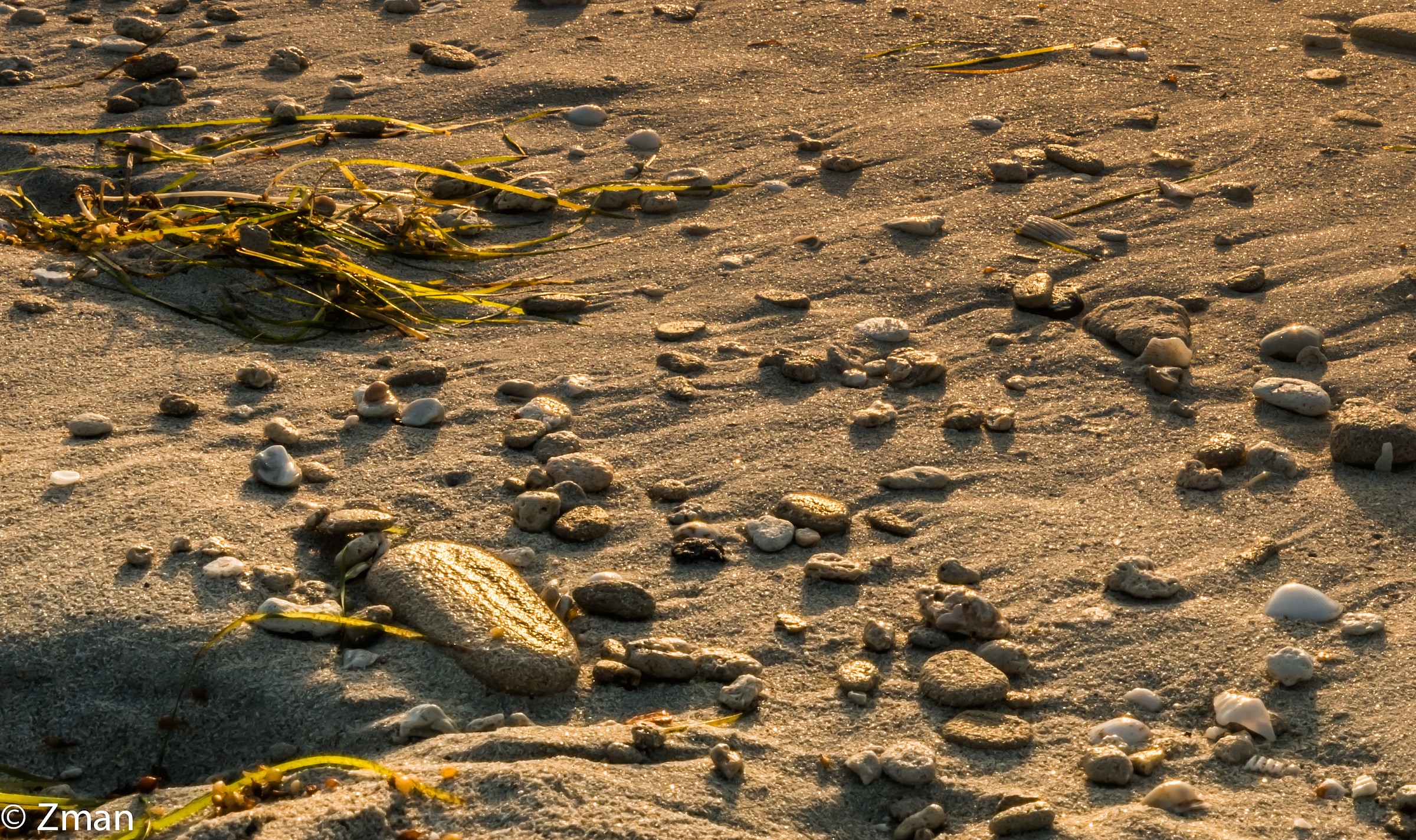 Saadiate Beach at Sunset