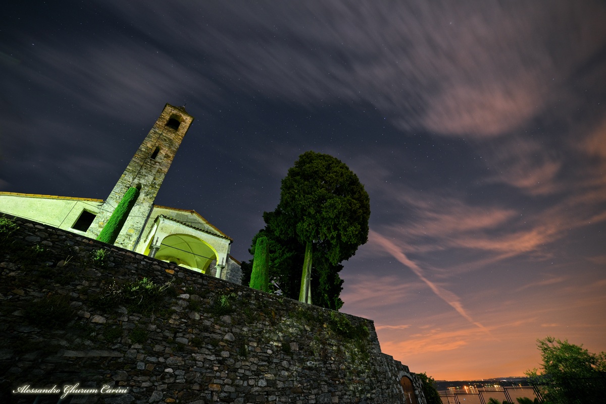 Chiesa Vecchi by night, Belgirate