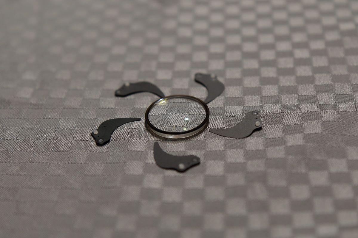 Diaframma completamente aperto