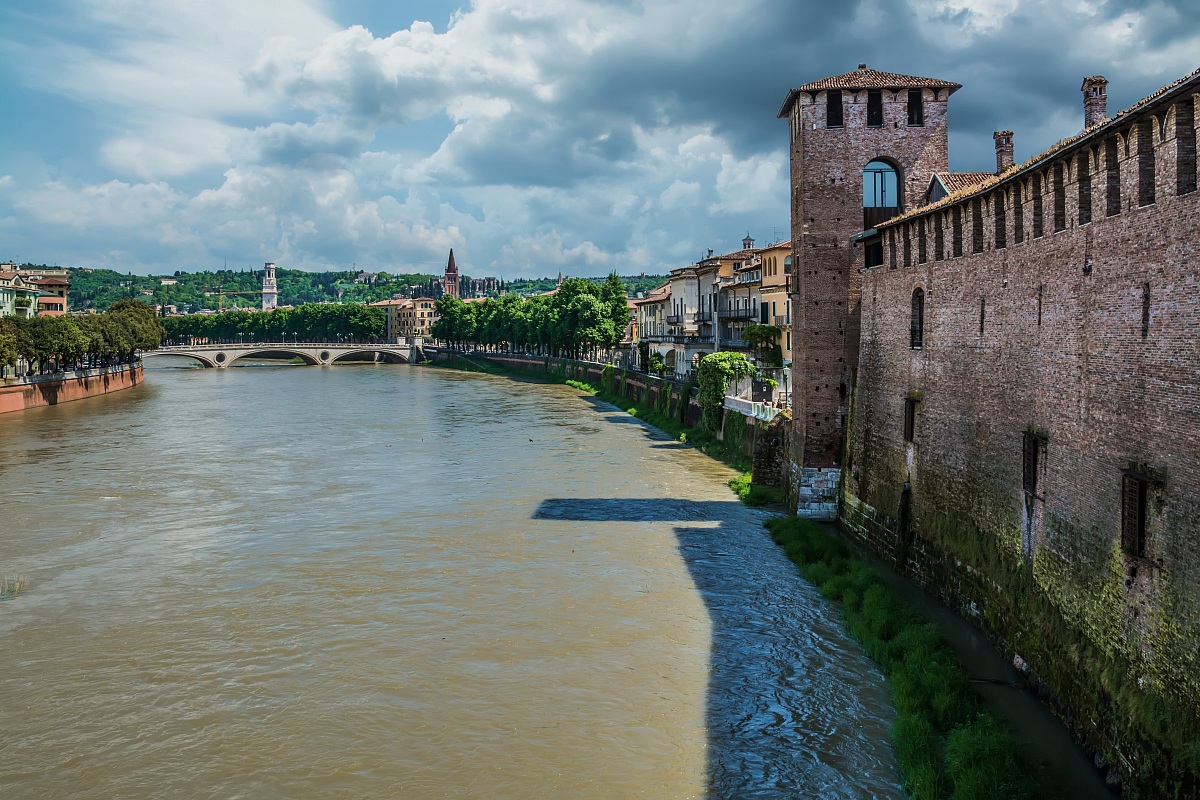 Verona - The Castelvecchio and Adige