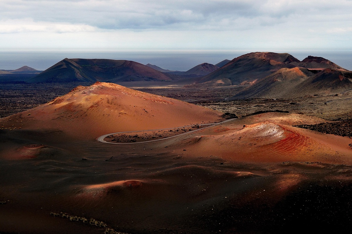 National Park "Montagne del Fuego" Timanfaya