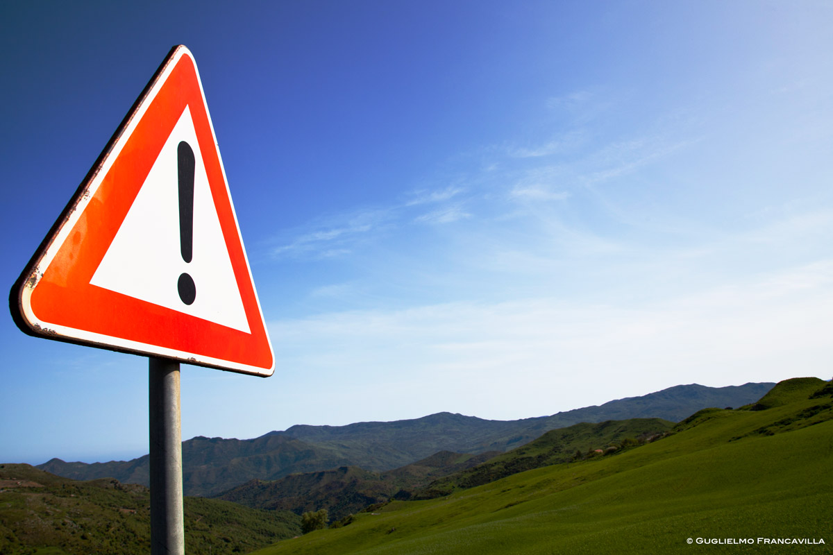 Attention! Nature ahead...