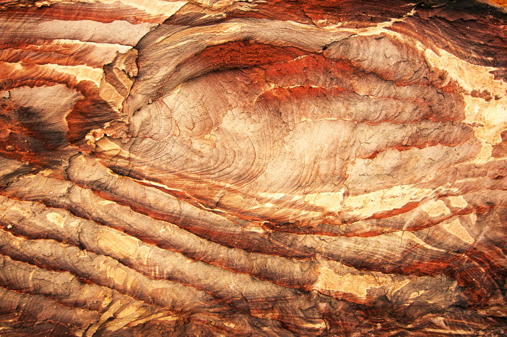 Petra - particolare delle rocce