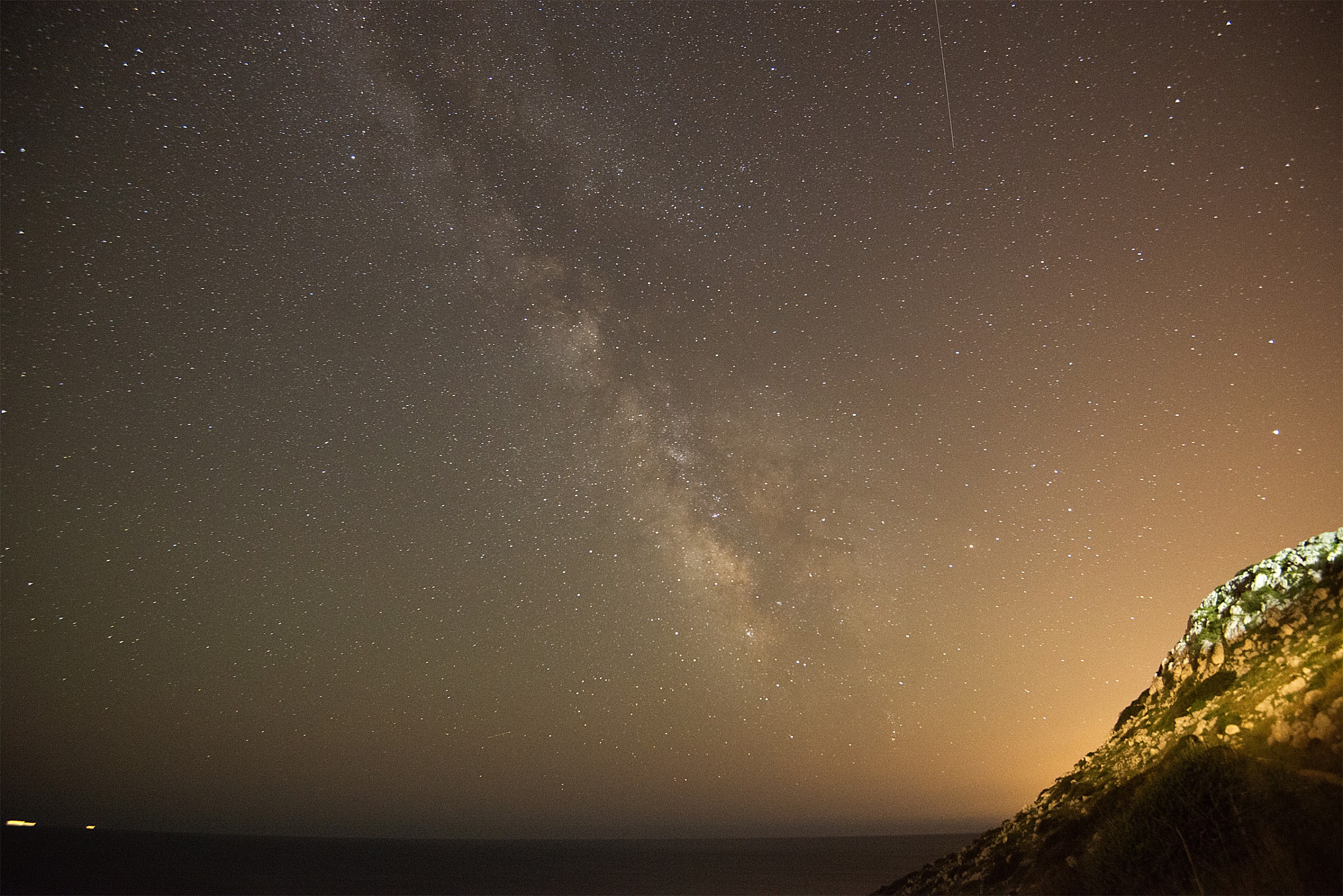 From the lighthouse of Otranto Palacia Astrophotography