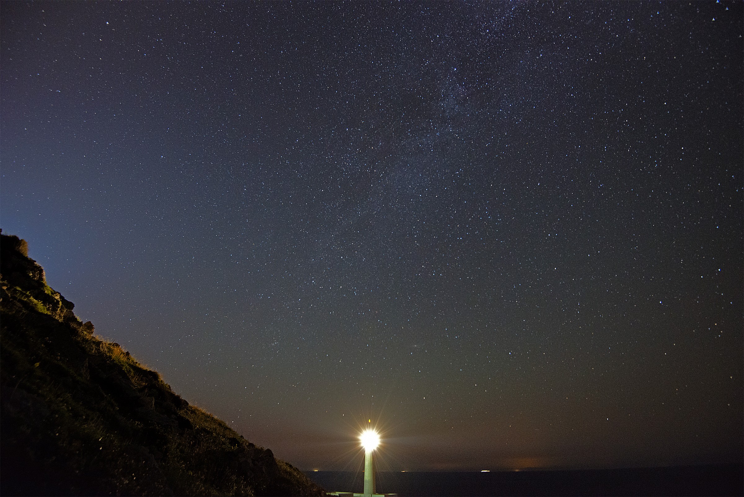 The lighthouse Otranto Astrophotography