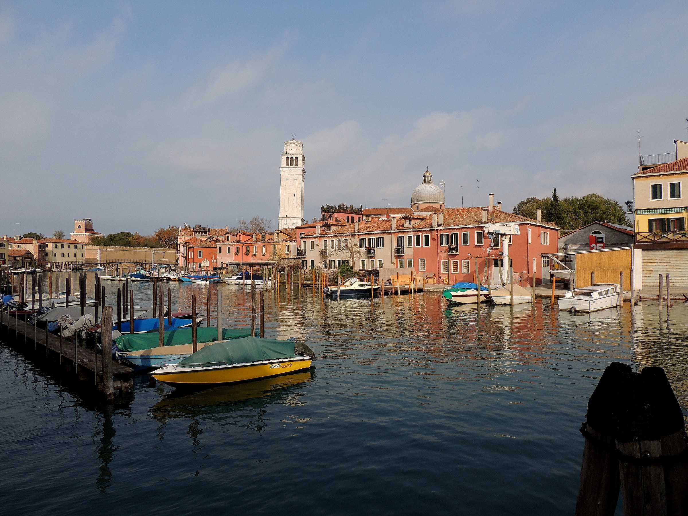 Venice-Canal and Island of S. Pietro in Castello