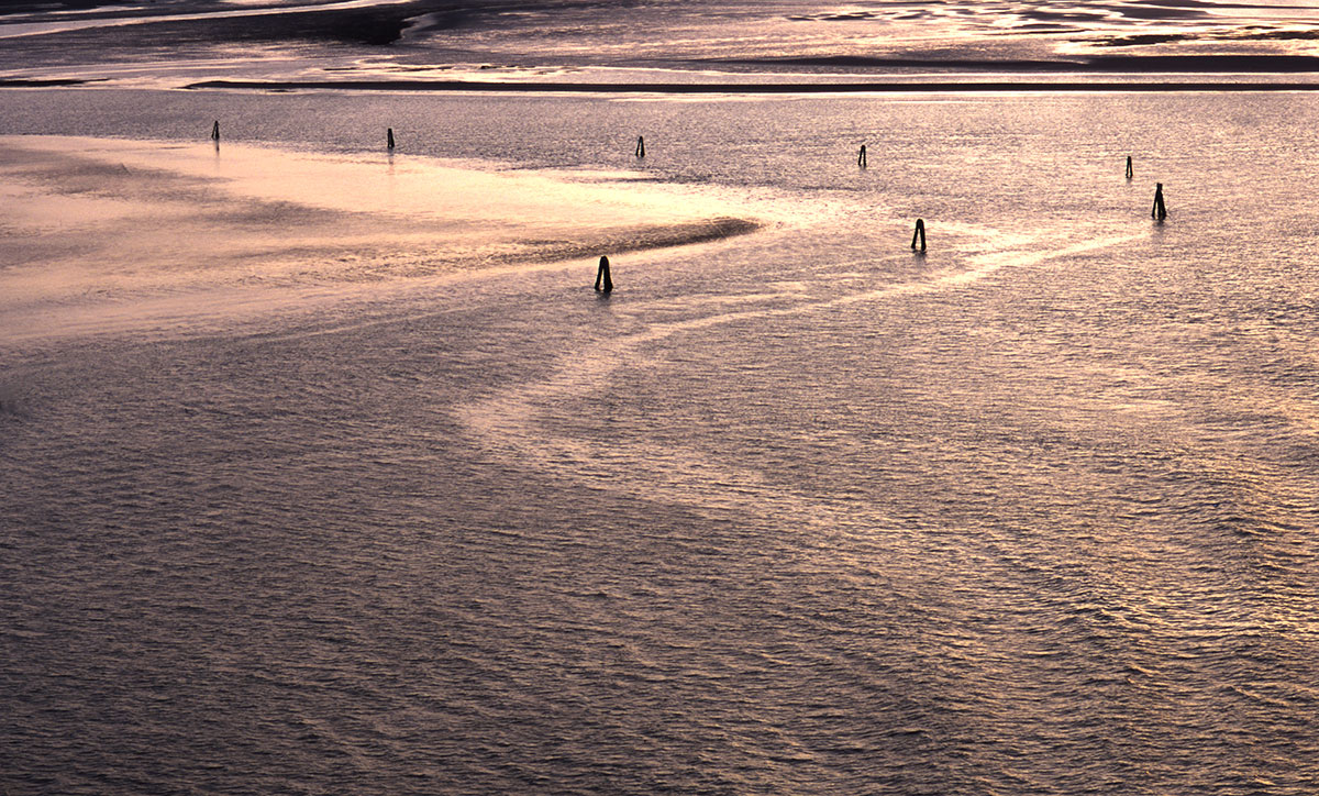 Sunrise on the lagoon