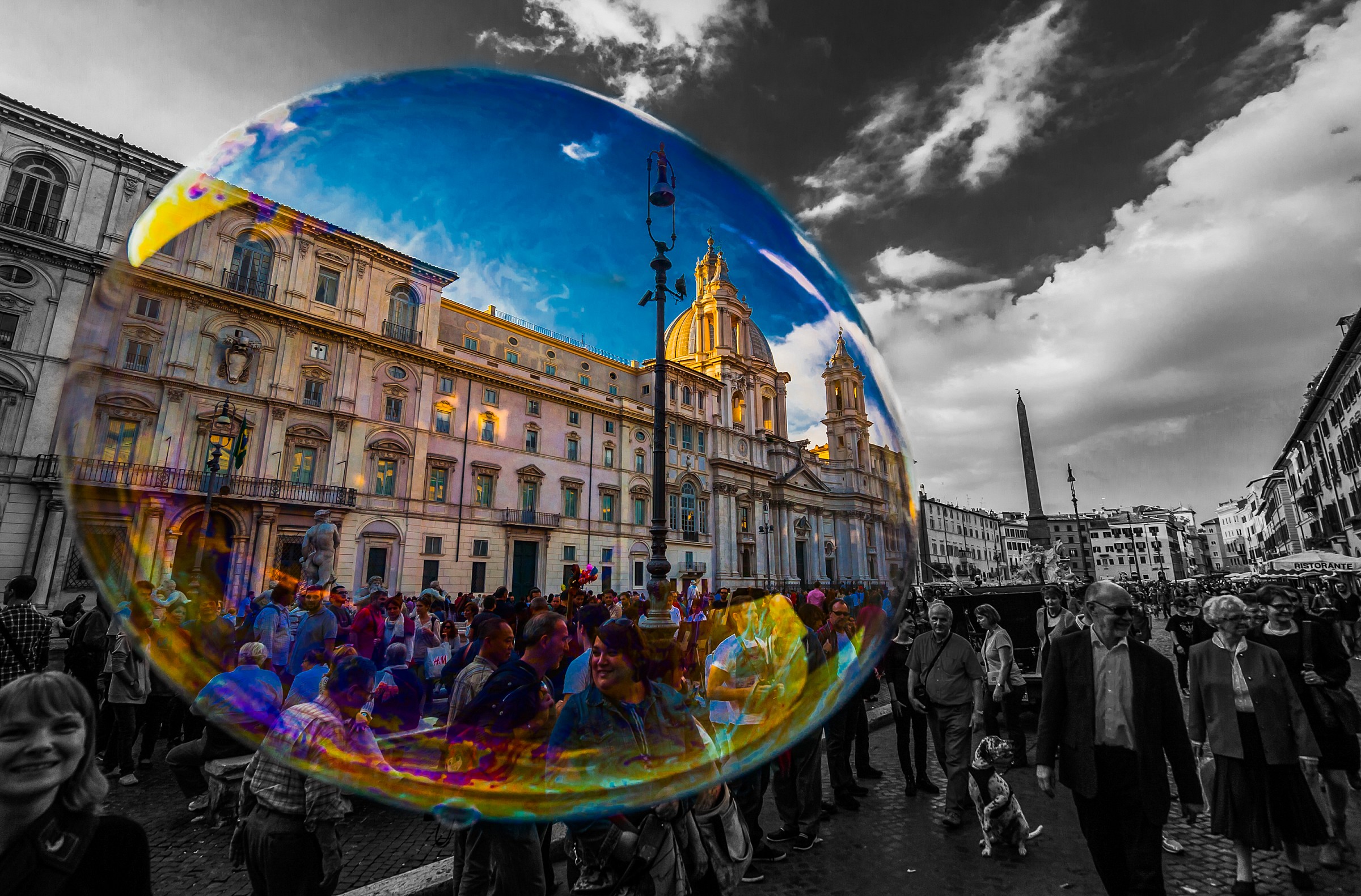 bolle in piazza navona (rivisitata)