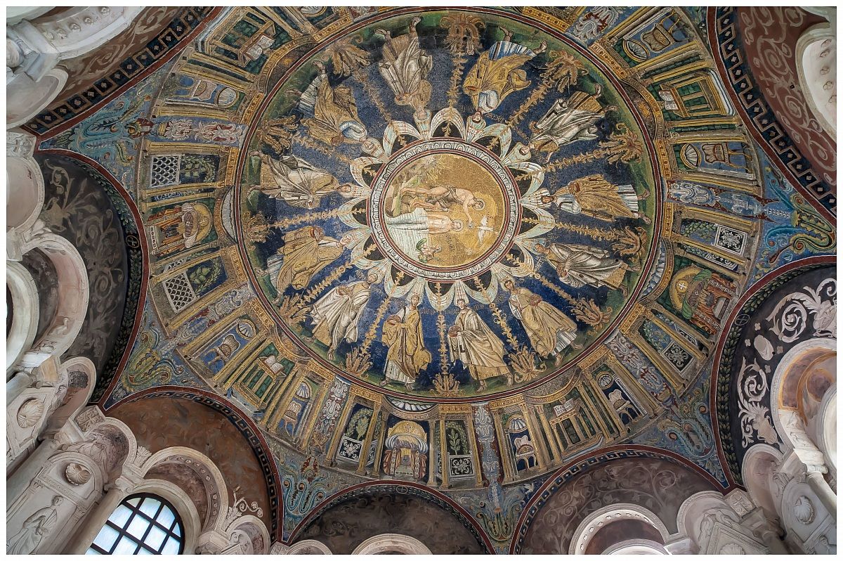 Baptistry of Neon, Ravenna - Mosaics of the Volta