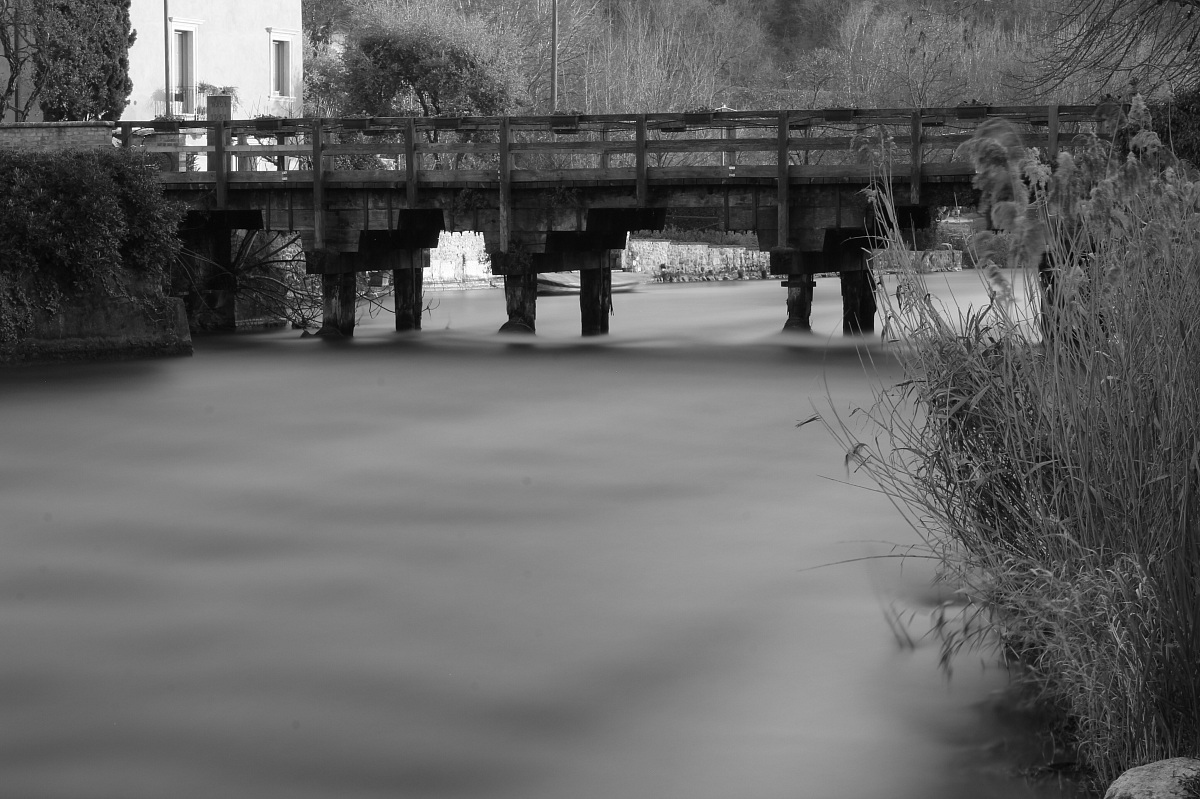 Long expo over Lake of Garda