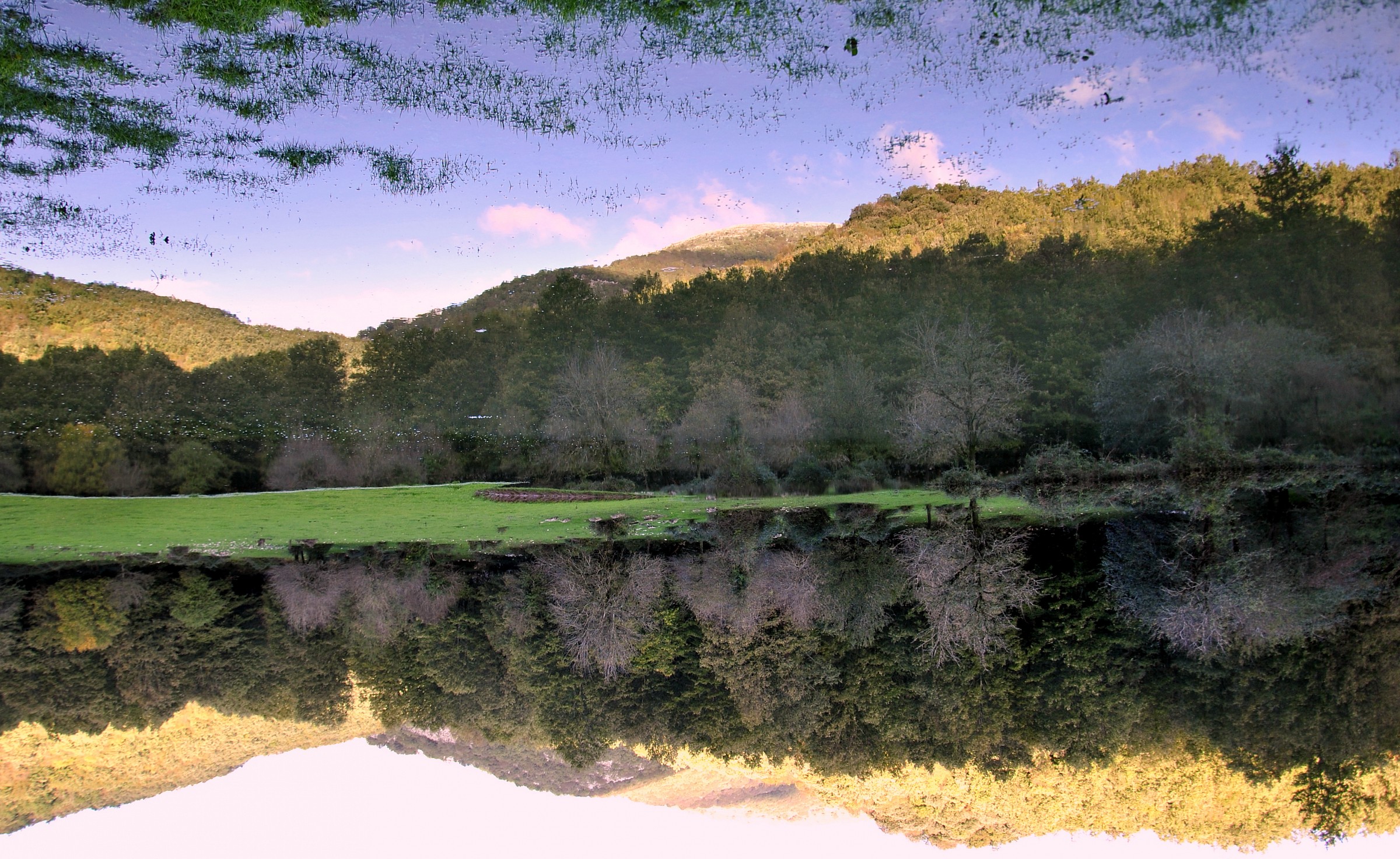 Un laghetto occasionale...