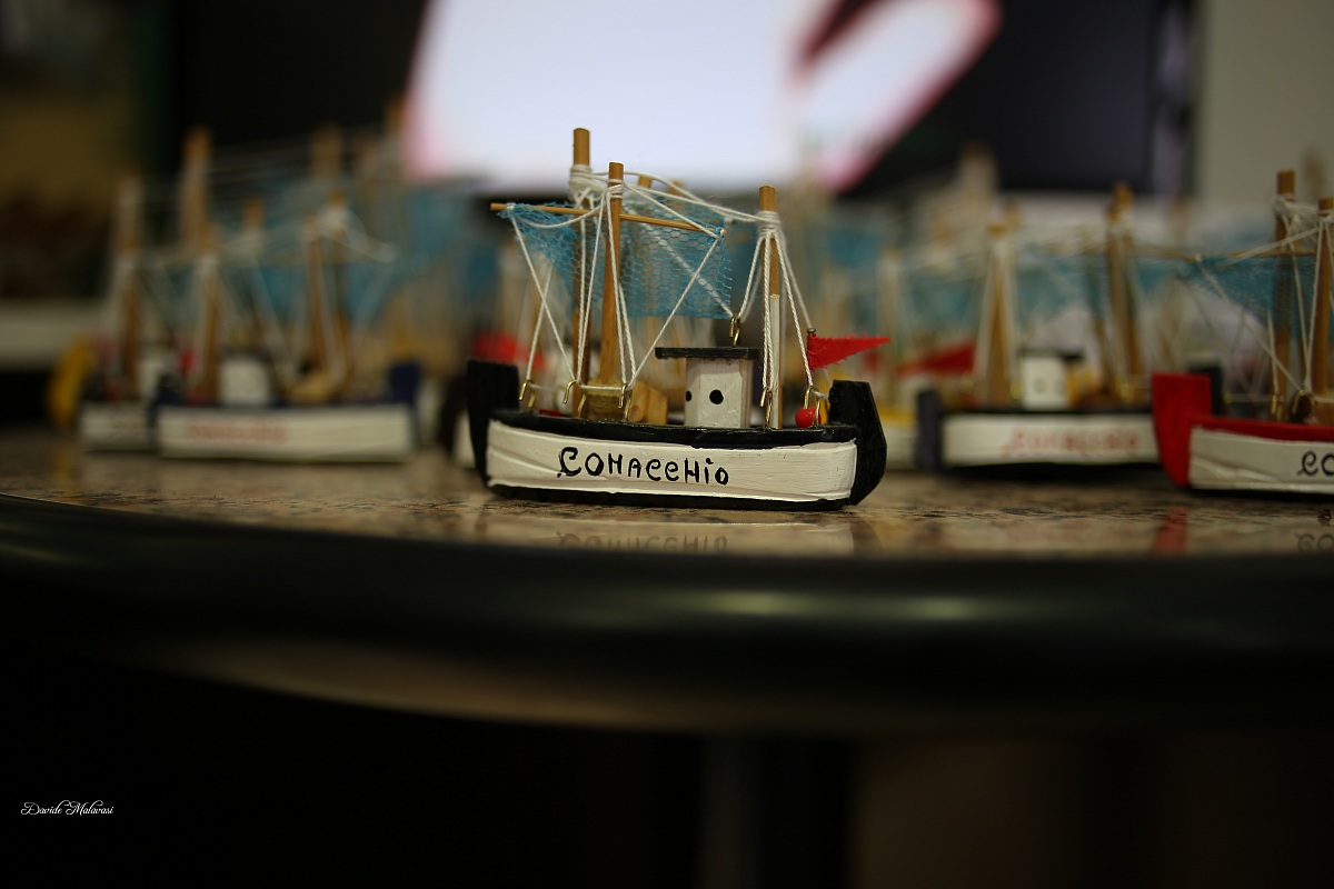 In a bar in Comacchio