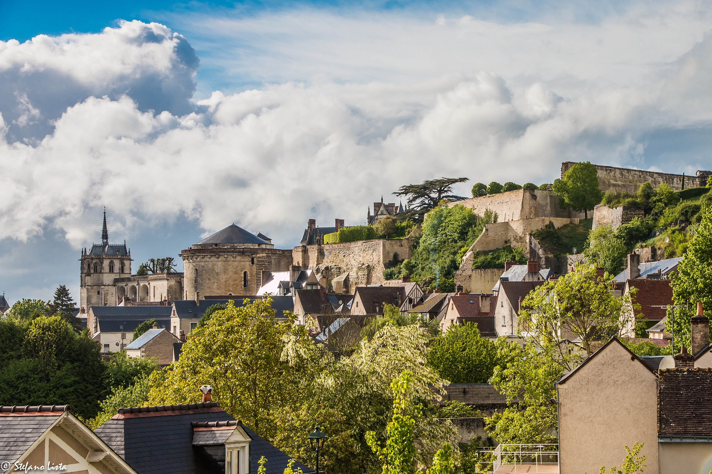 Clouds over the castle