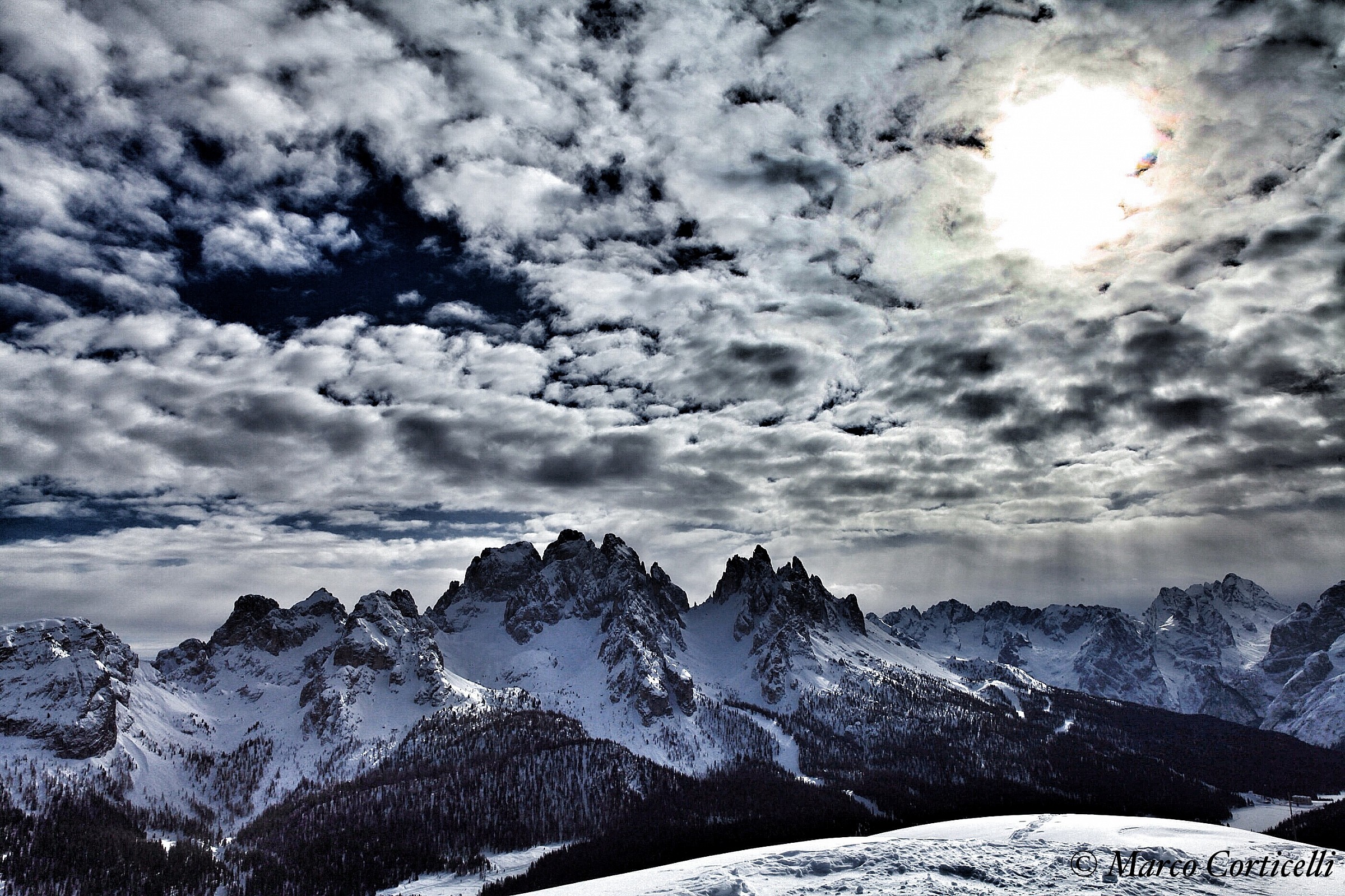 View from the Three Peaks