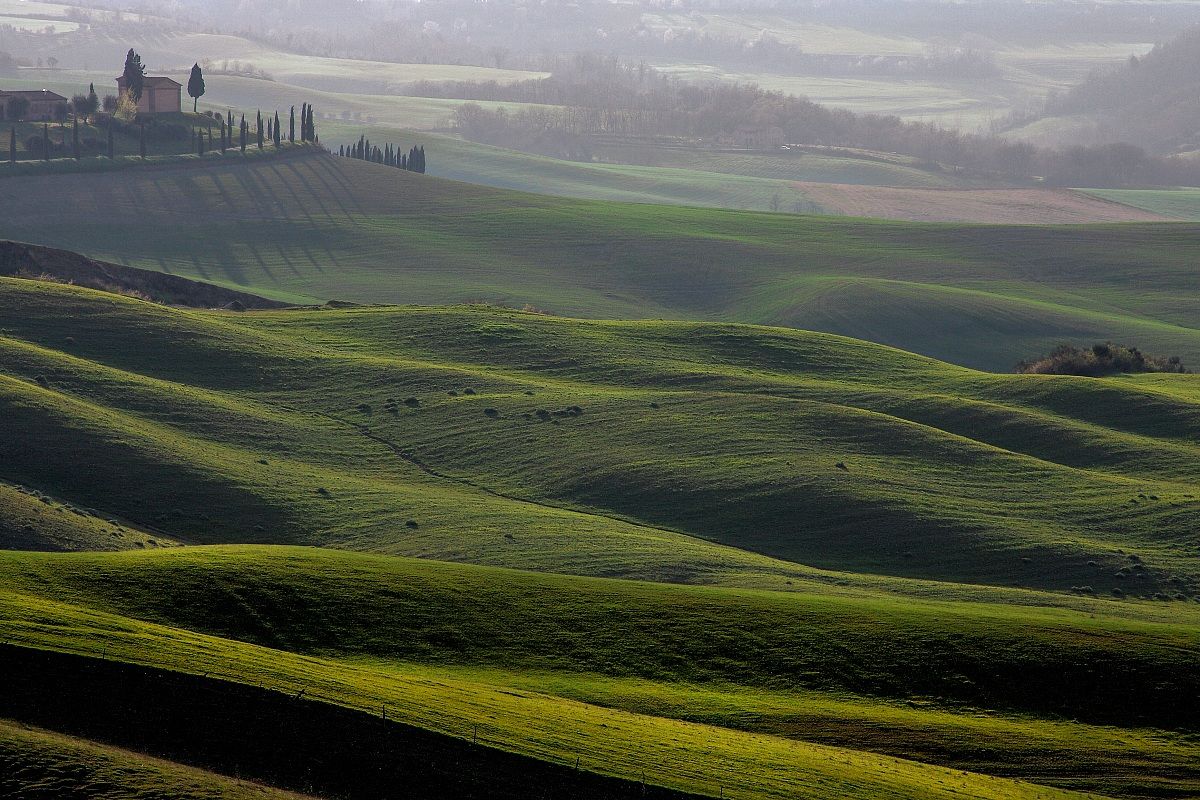 Pomeriggio sulle crete senesi ...