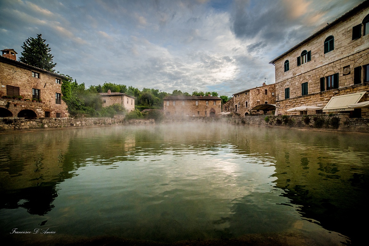 Bagno Vignoni dawn cover