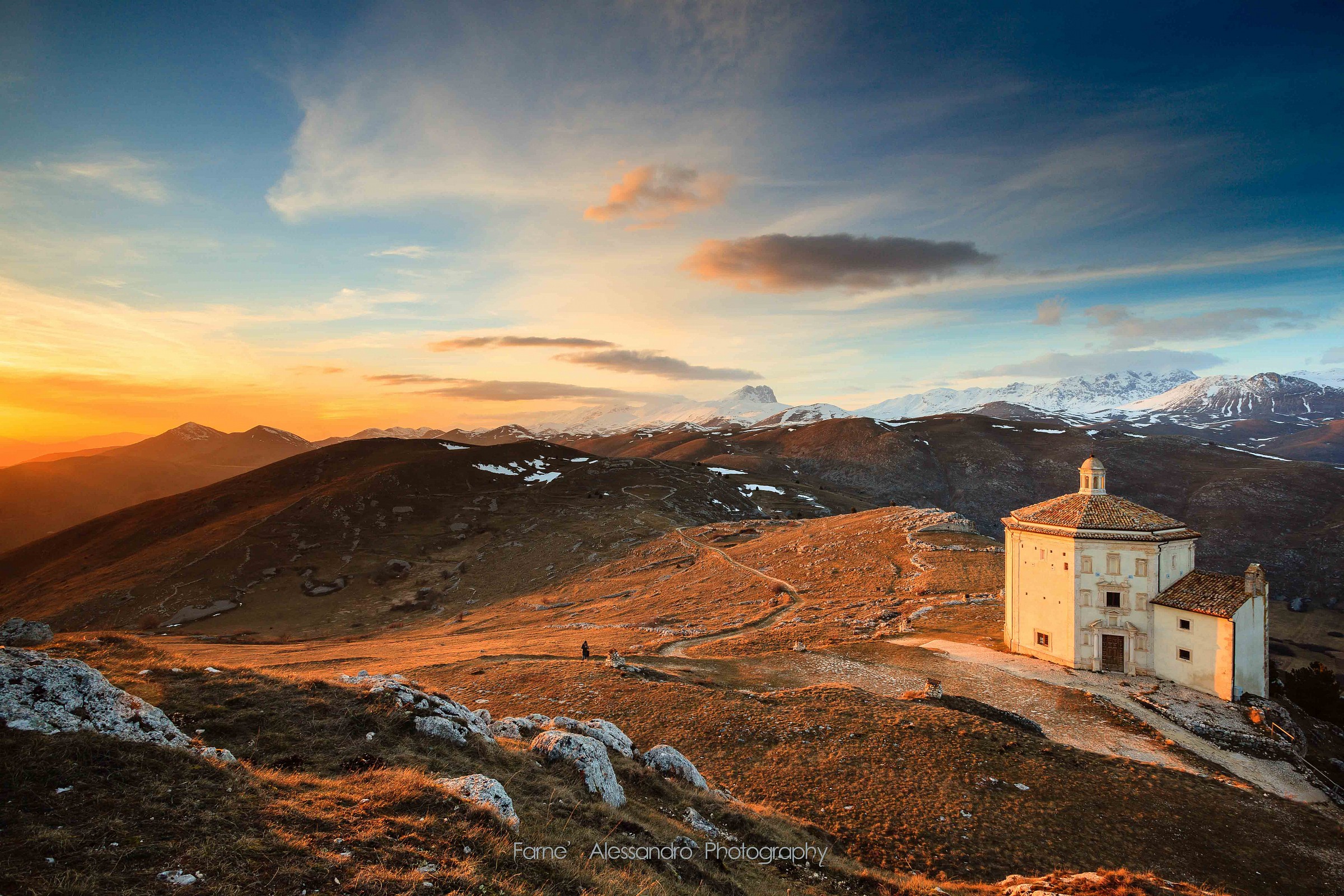The church of Santa Maria della Pietà, Rocca Calascio