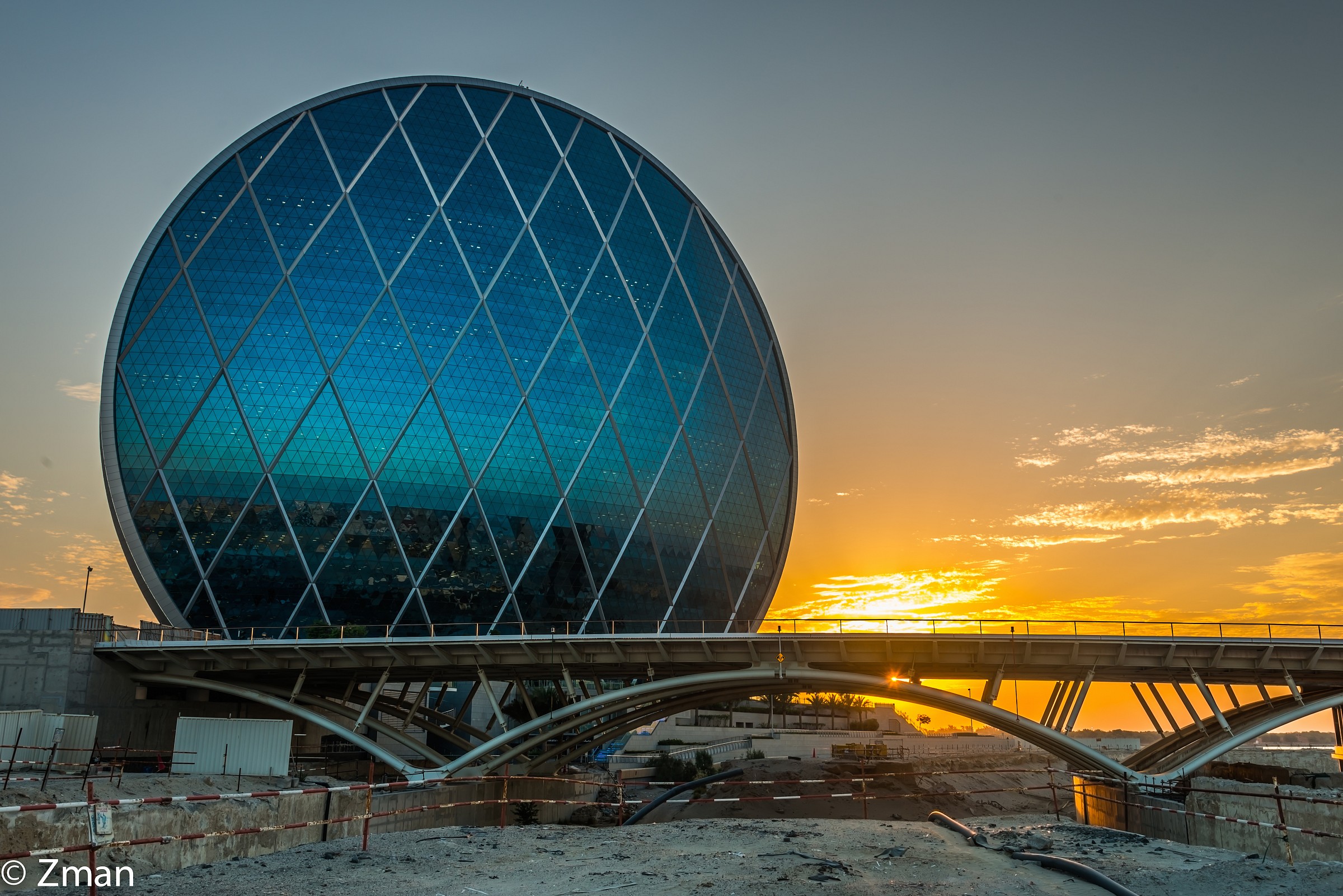 Al quartier generale Dar a Abu Dhabi