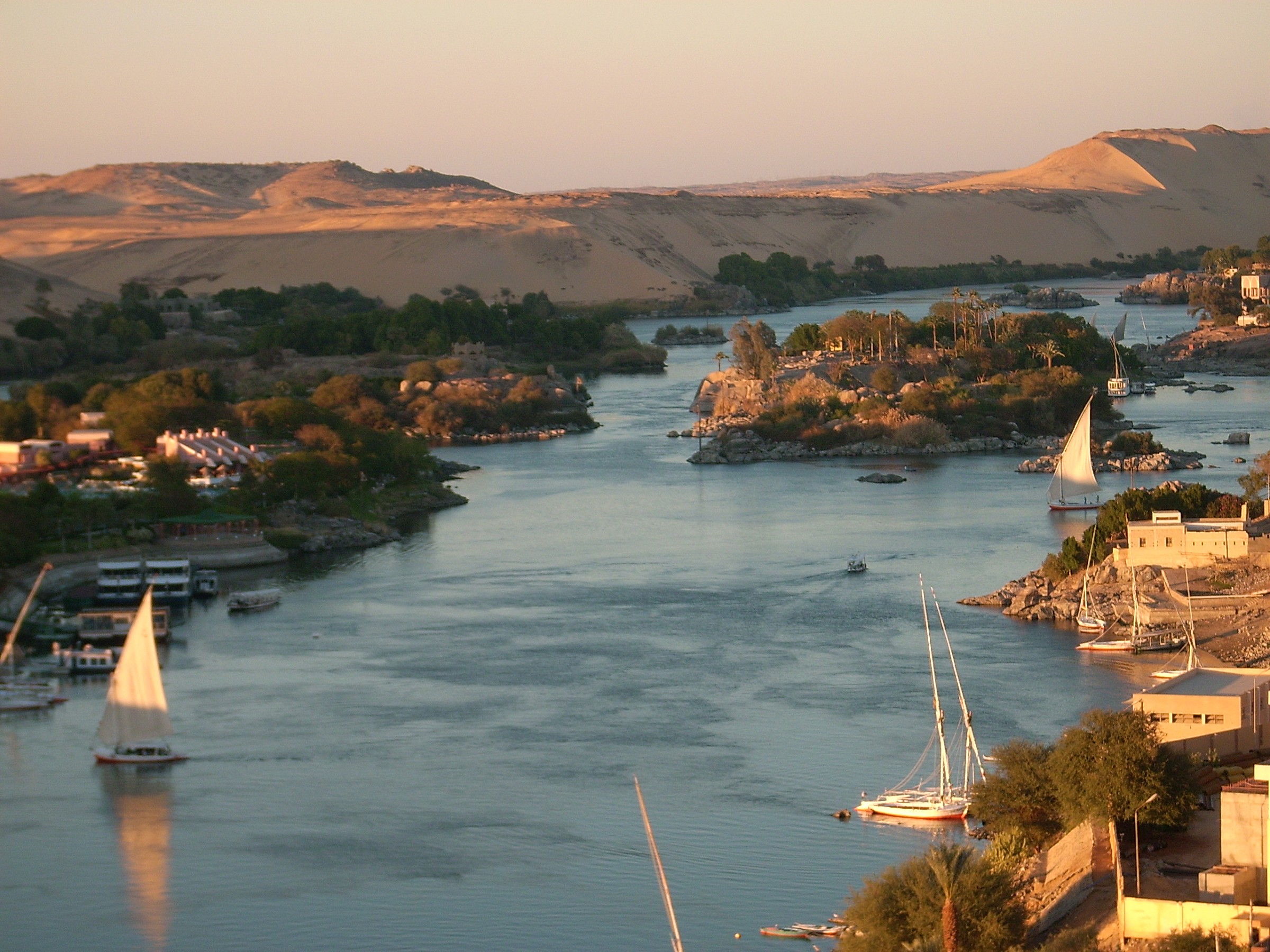 Aswan on Elephantine Island and the Gulf