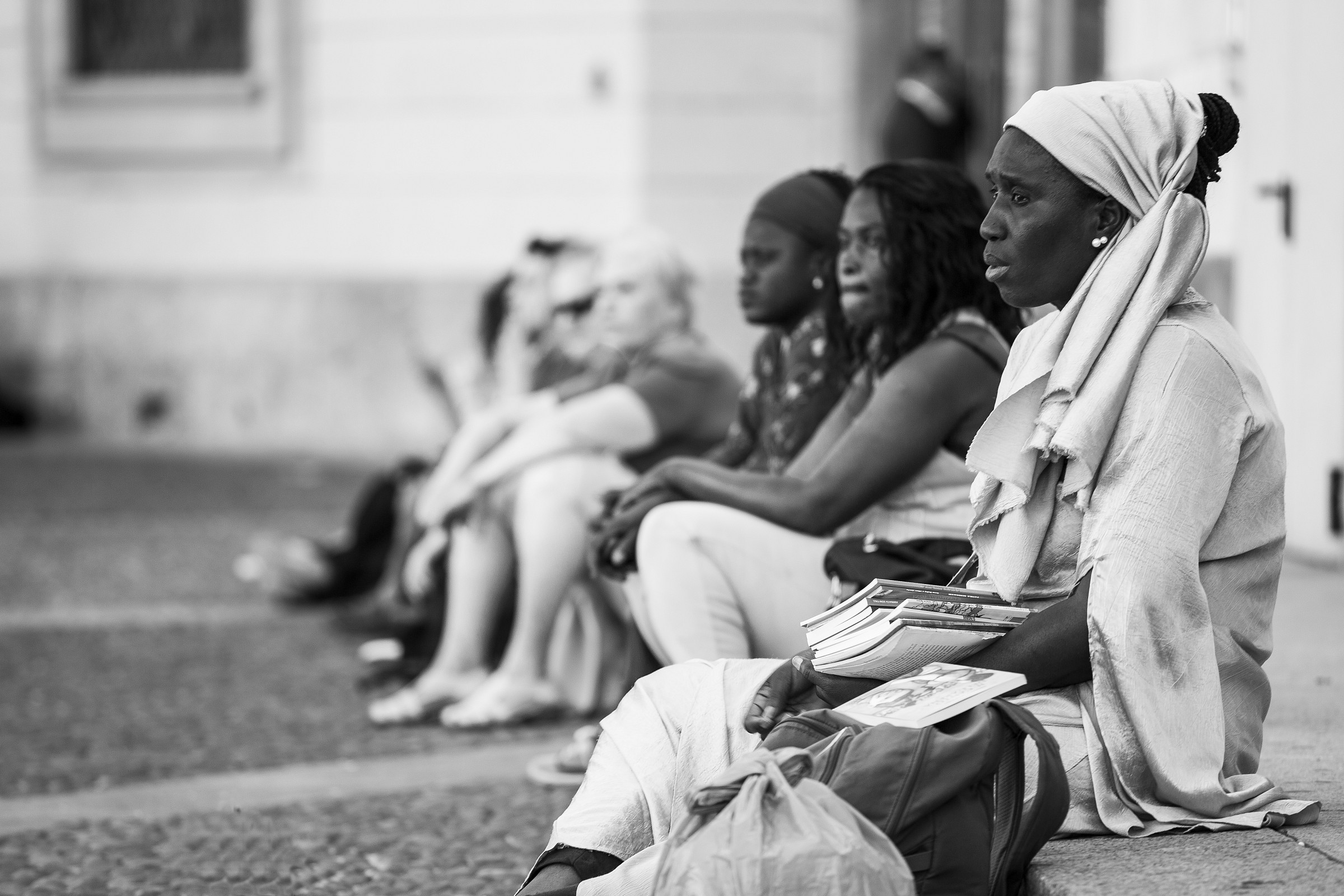 The expression of despair