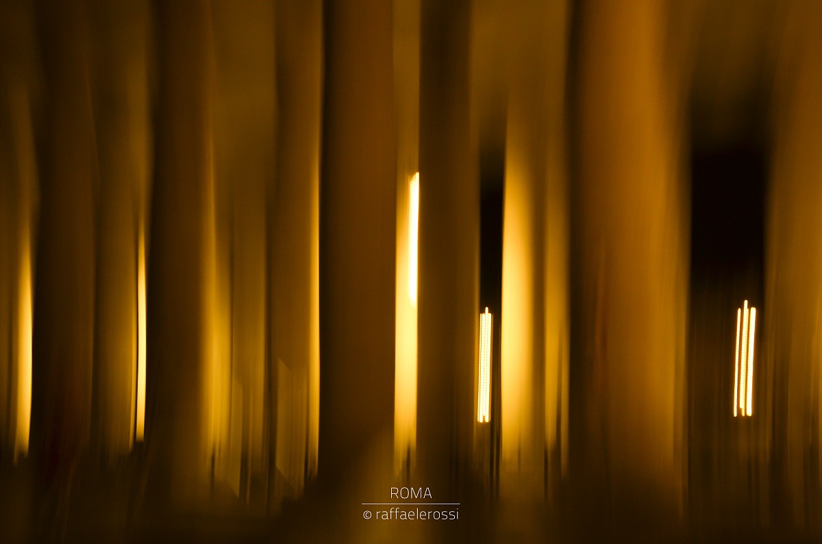 La mia visione del colonnato del Bernini a Roma.