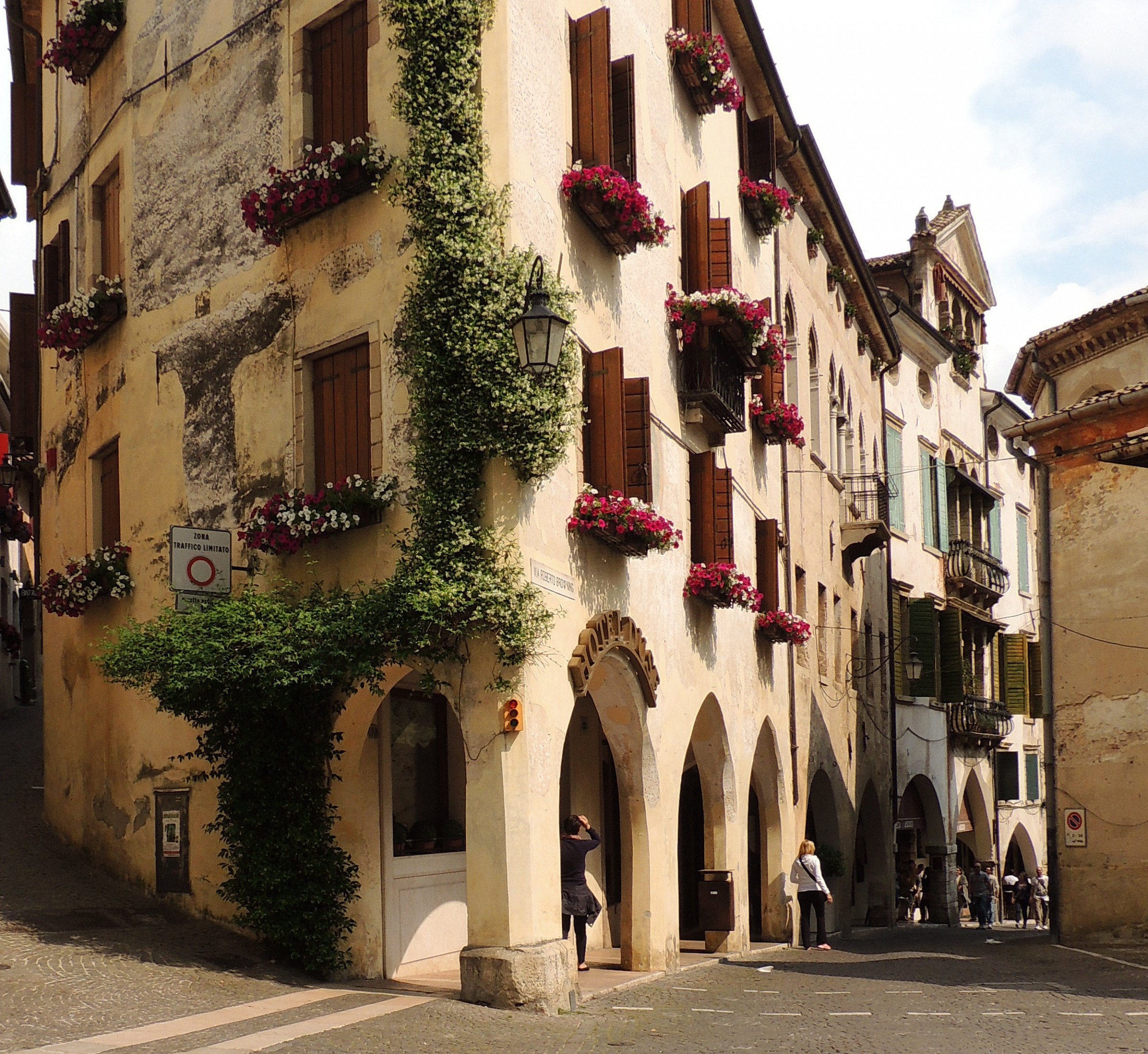 Asolo-La casa fiorita