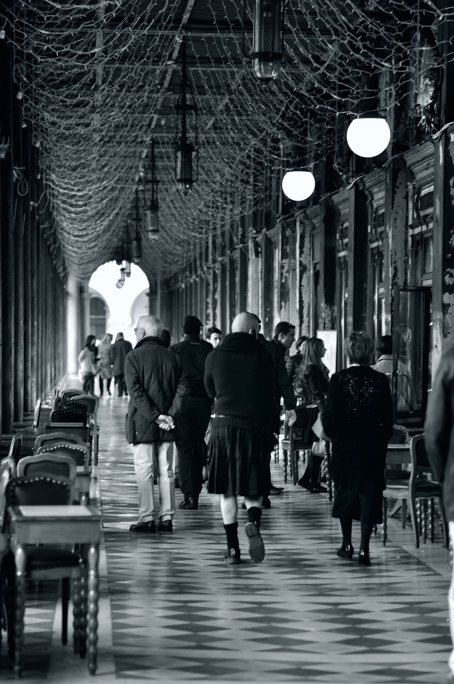 Walking in Venice ...